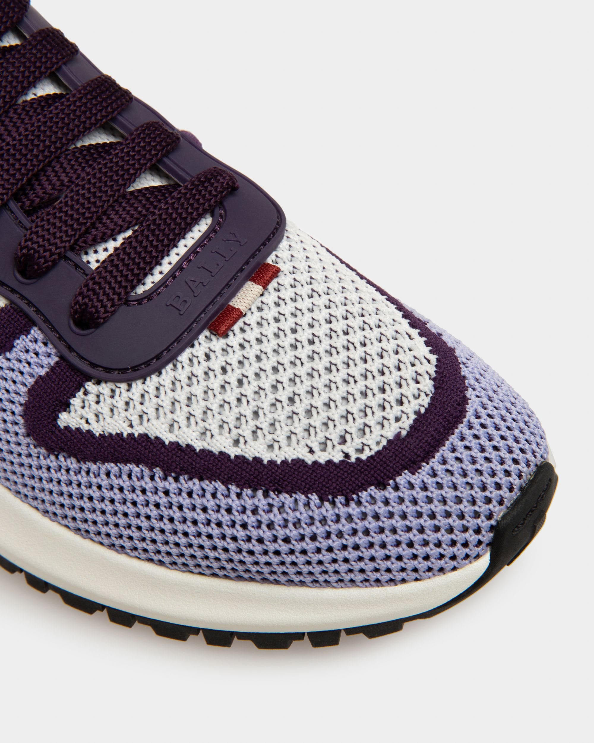 Davyn Sneaker Aus Weissem Mesh - Damen - Bally - 06
