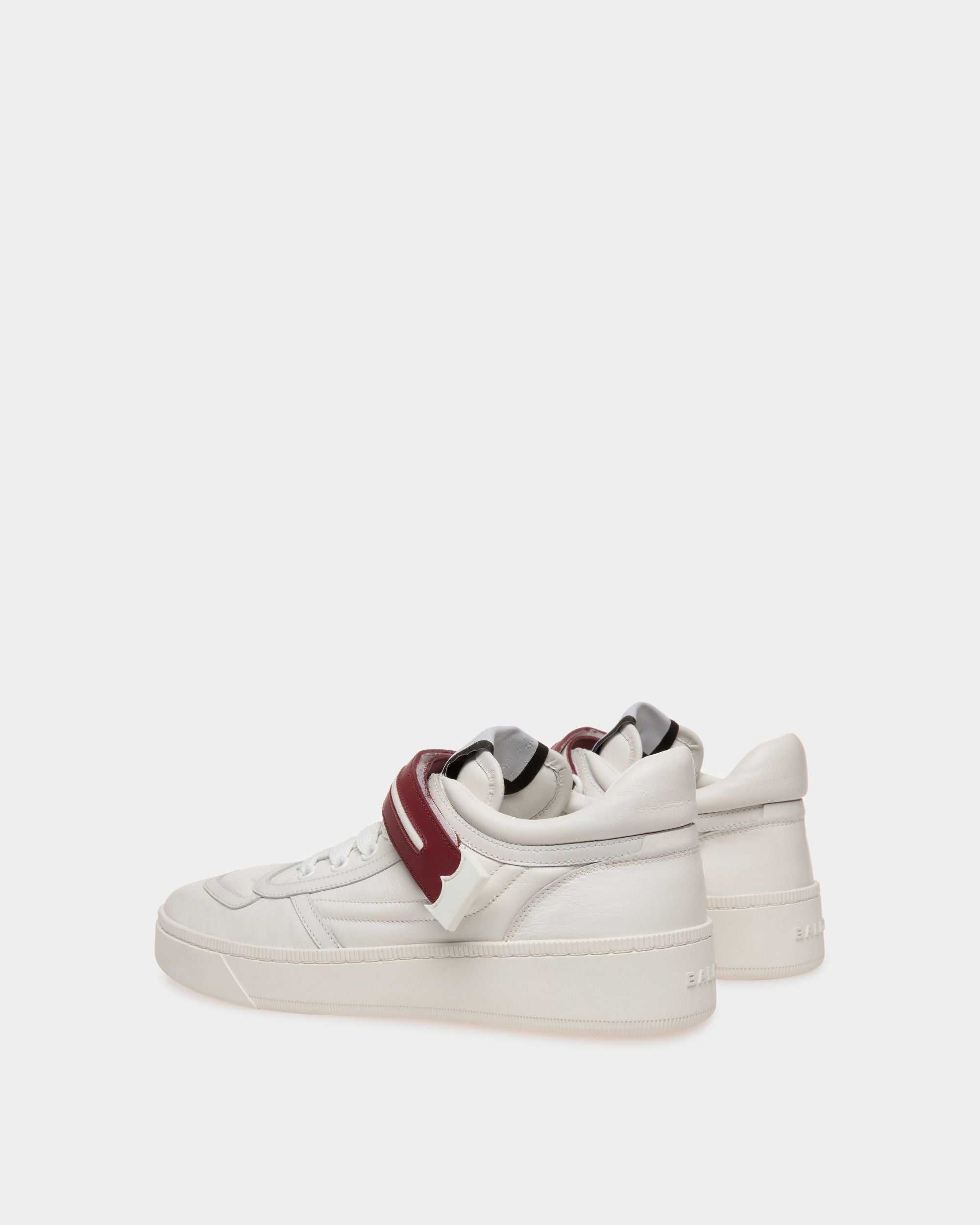 Raise Sneaker Aus Weißem Leder - Damen - Bally - 03