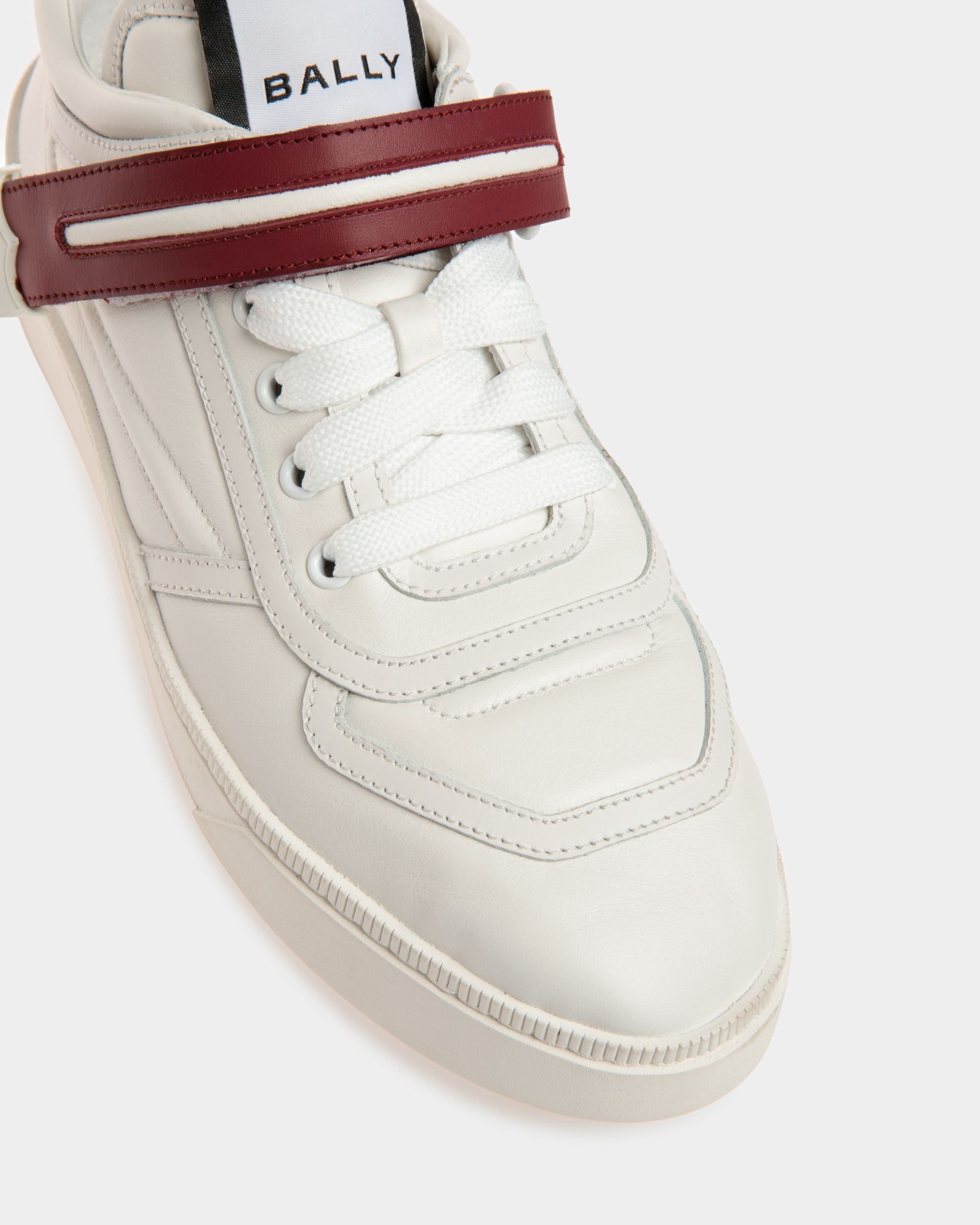 Raise Sneaker Aus Weißem Leder - Damen - Bally - 05