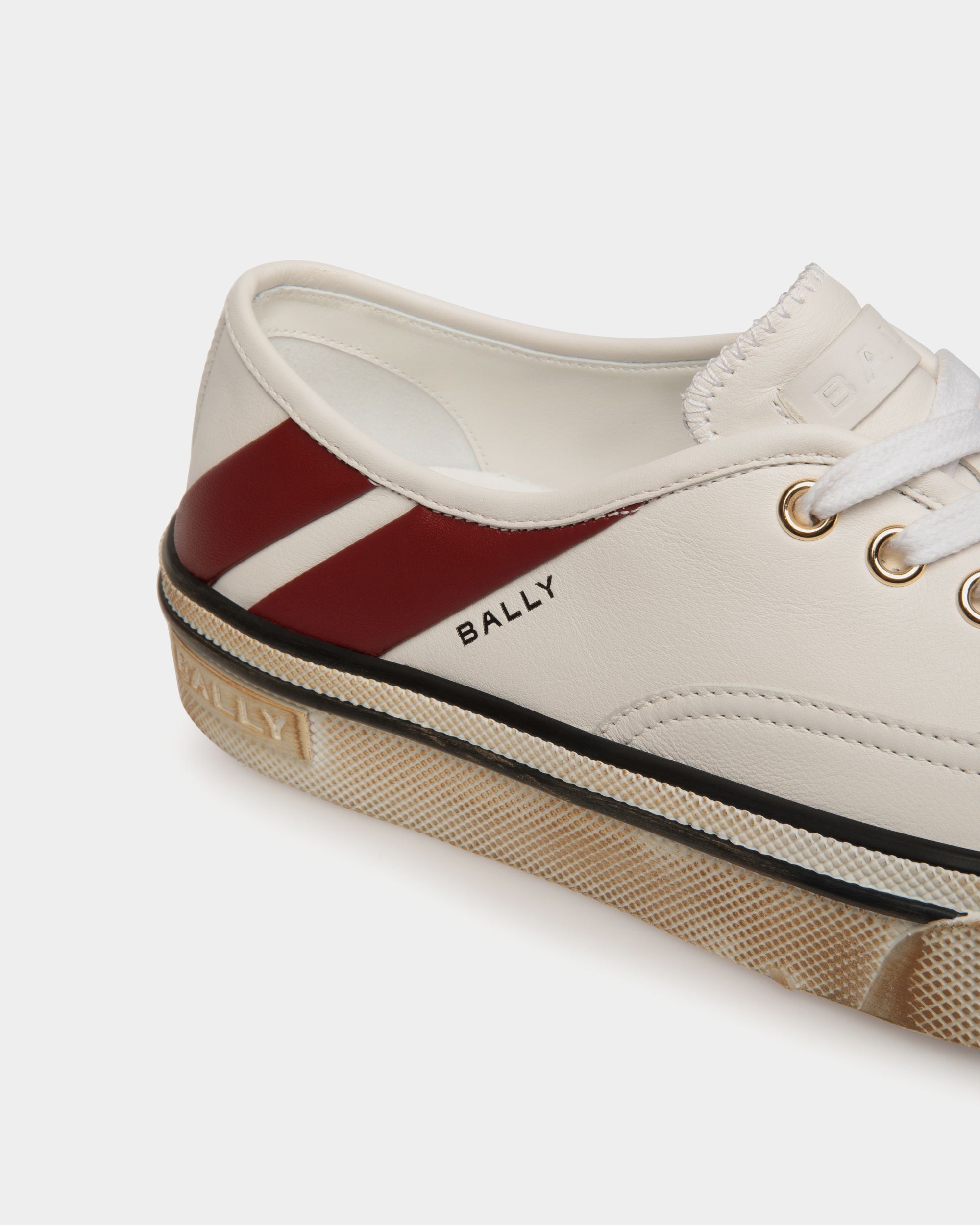 Santa Ana Sneaker In White Leather - Damen - Bally - 05