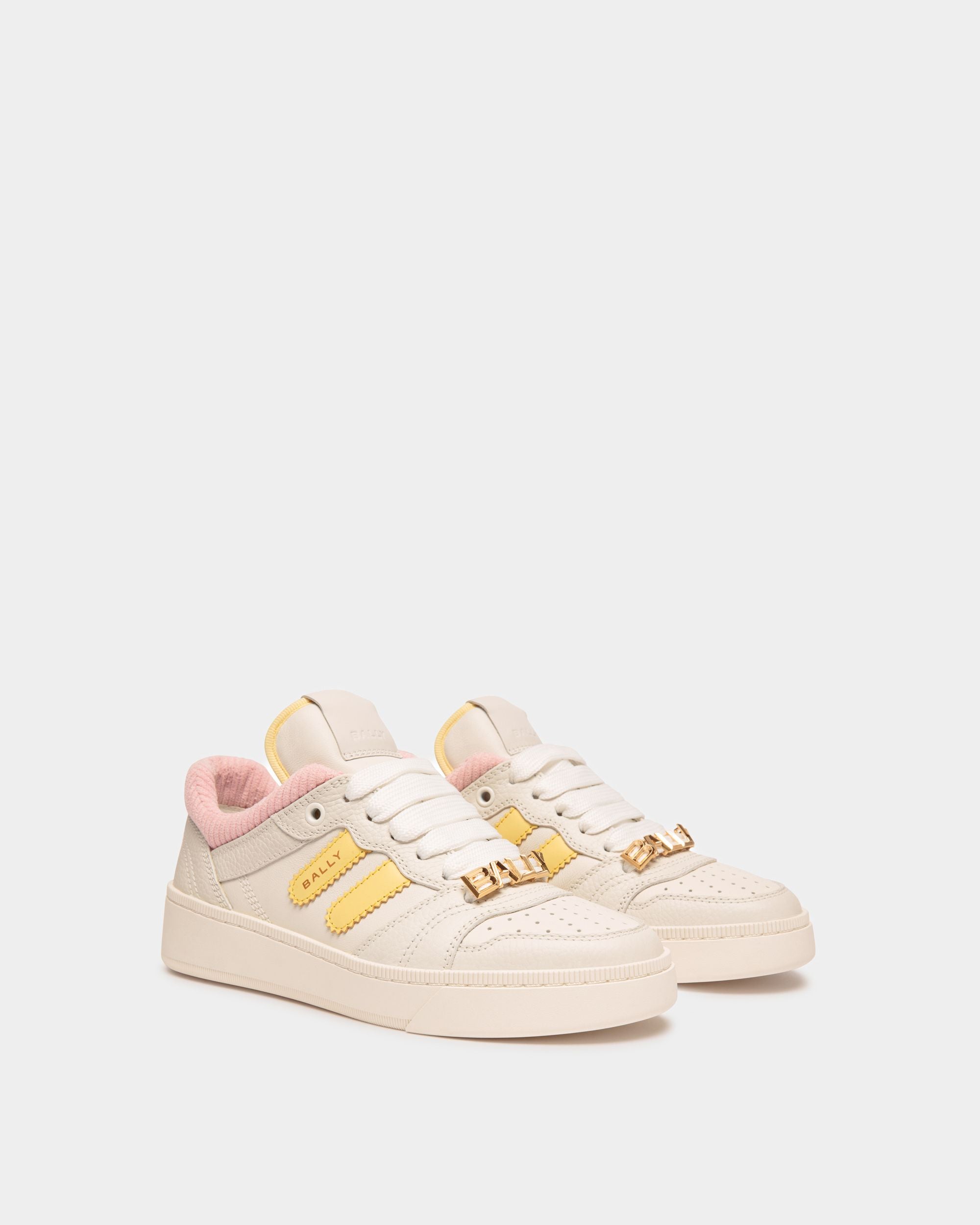 Raise Sneaker Aus Mehrfarbigem Leder - Damen - Bally - 02