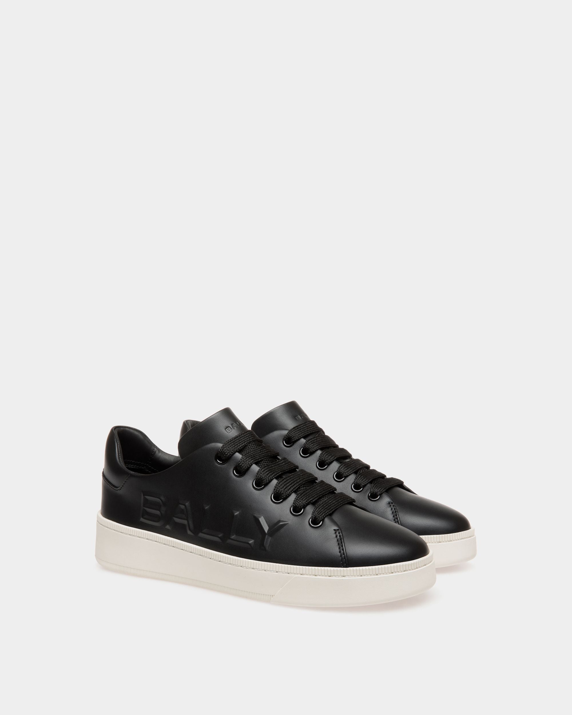 Raise Sneaker In Black Leather - Damen - Bally - 02