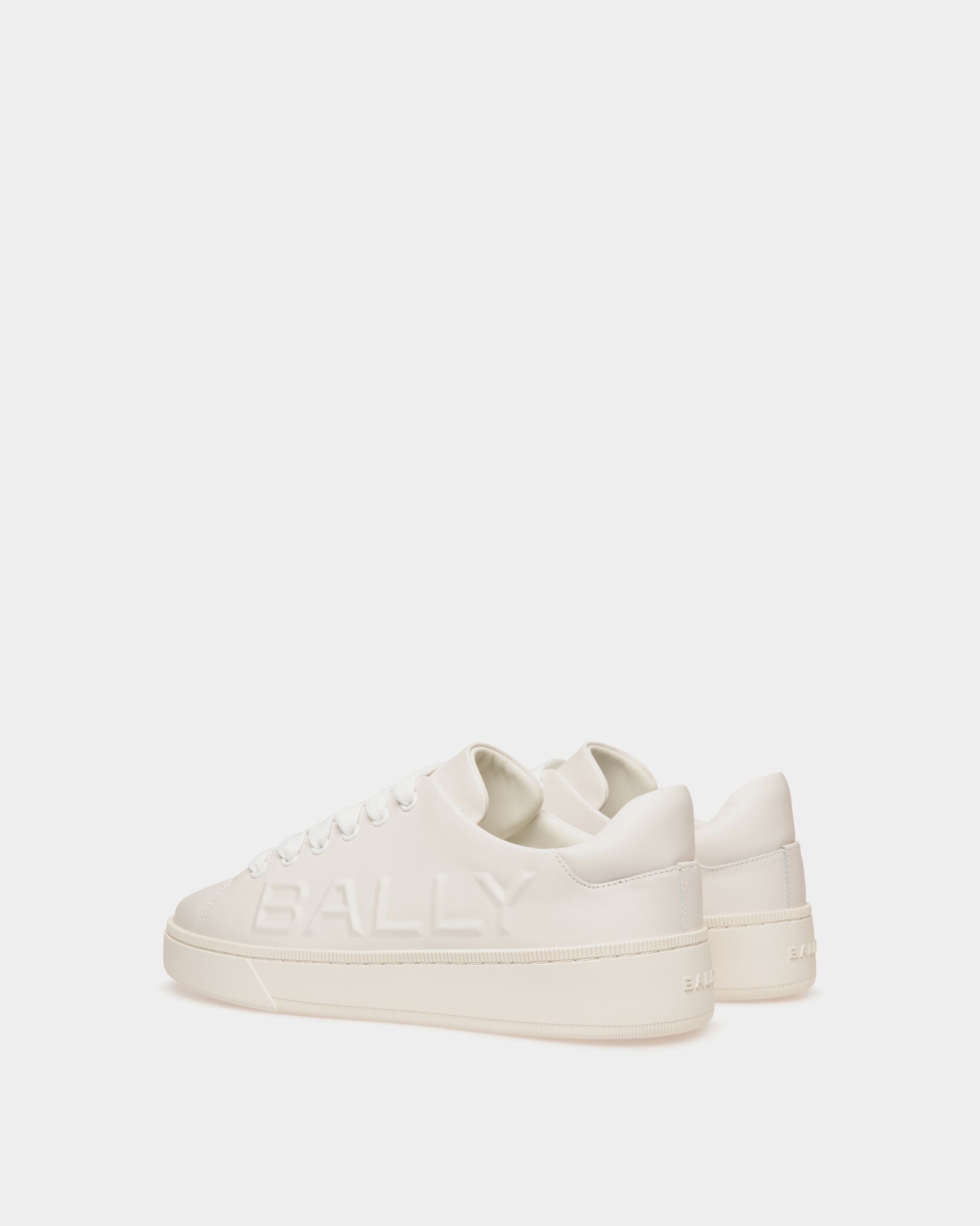 Raise Sneaker Aus Weißem Leder - Damen - Bally - 04