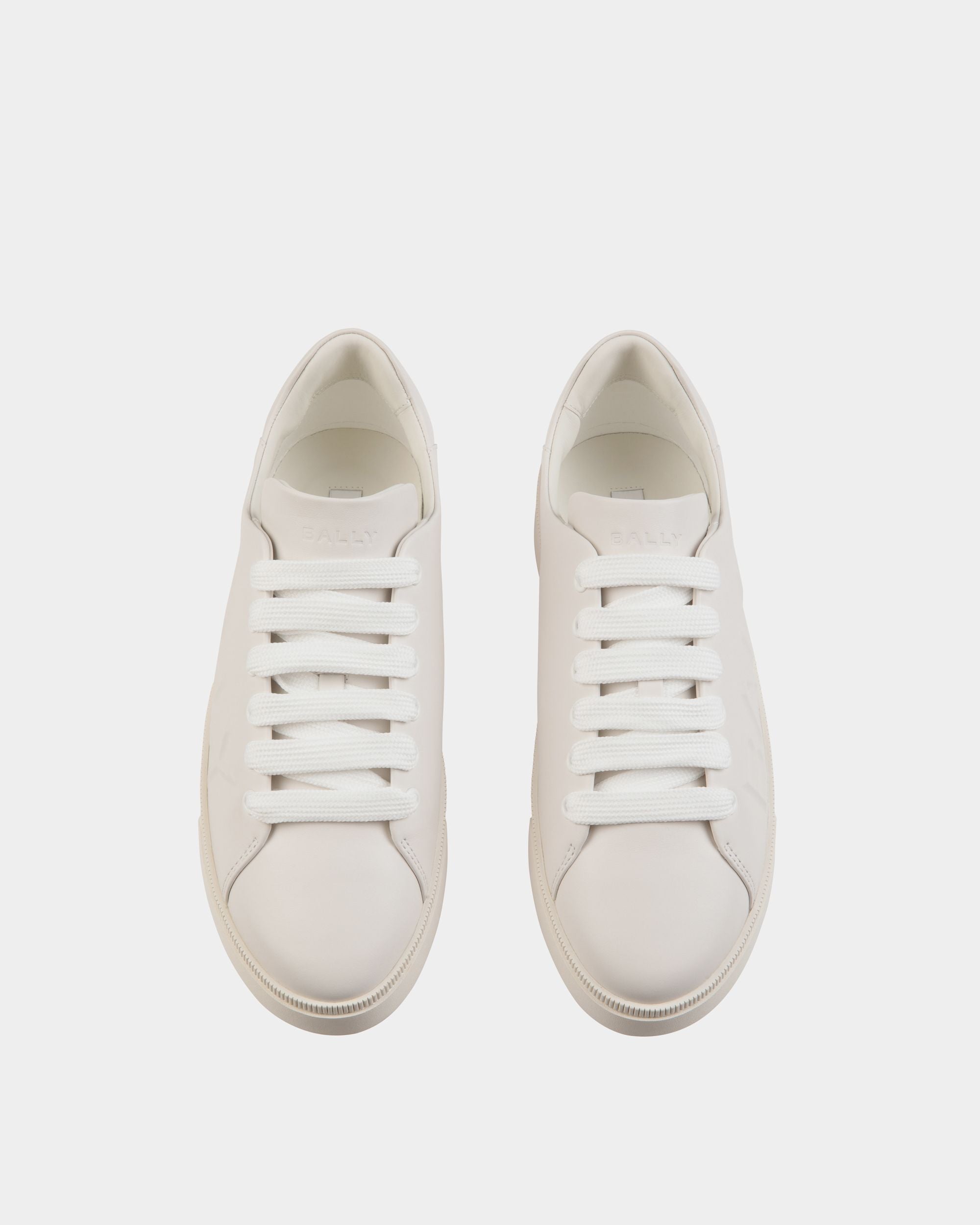 Raise Sneaker Aus Weißem Leder - Damen - Bally - 05