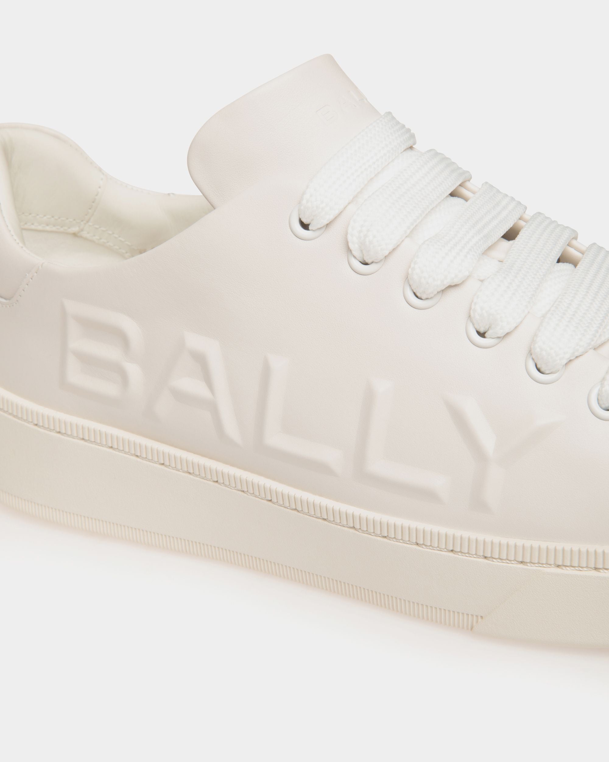 Raise Sneaker Aus Weißem Leder - Damen - Bally - 06