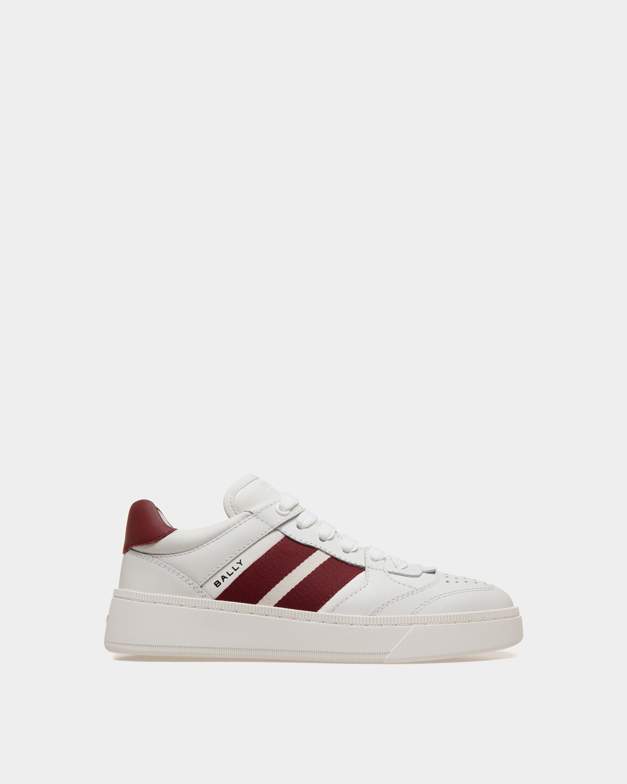 Raise Sneaker Aus Weißem Leder - Damen - Bally - 01
