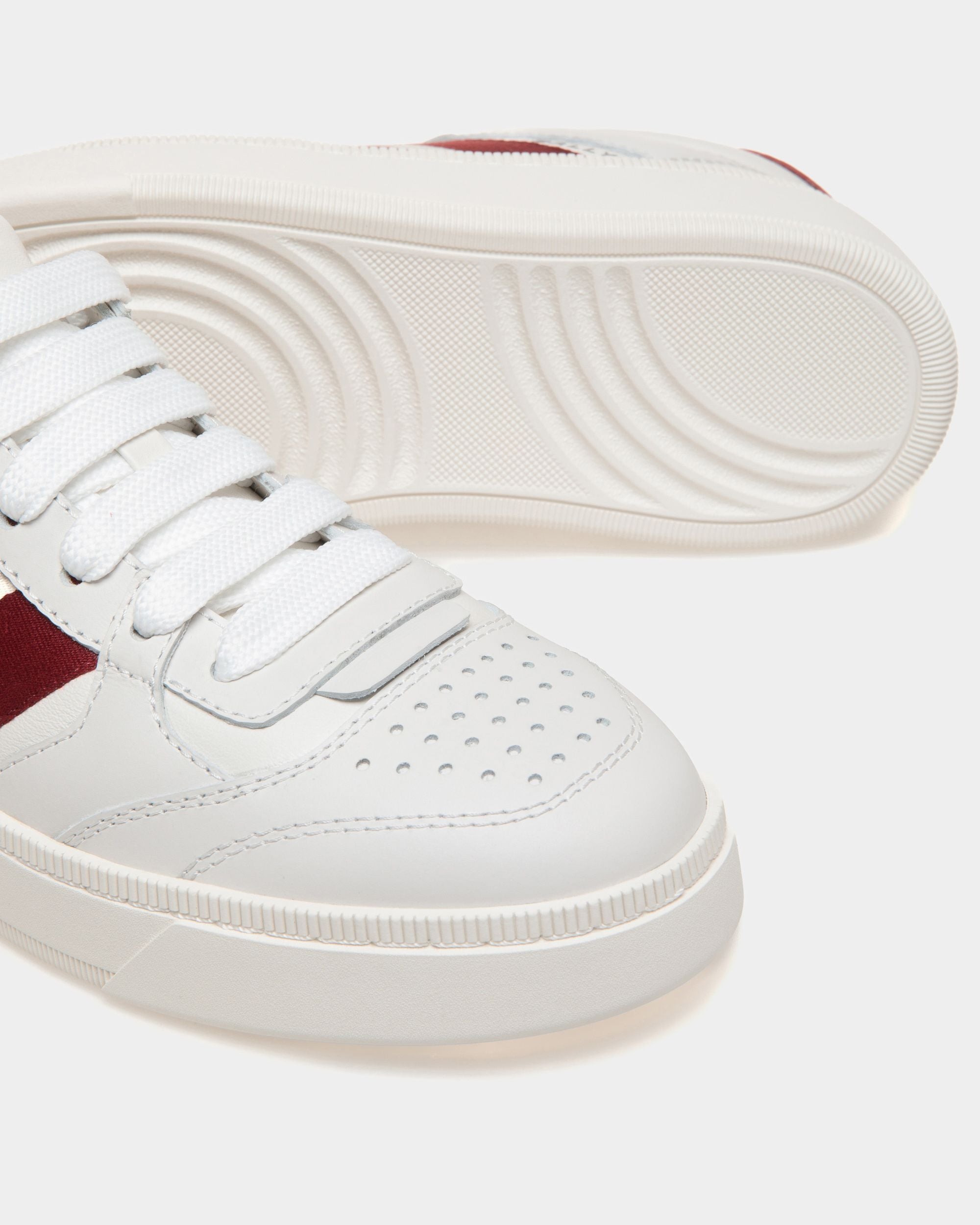 Raise Sneaker Aus Weißem Leder - Damen - Bally - 05