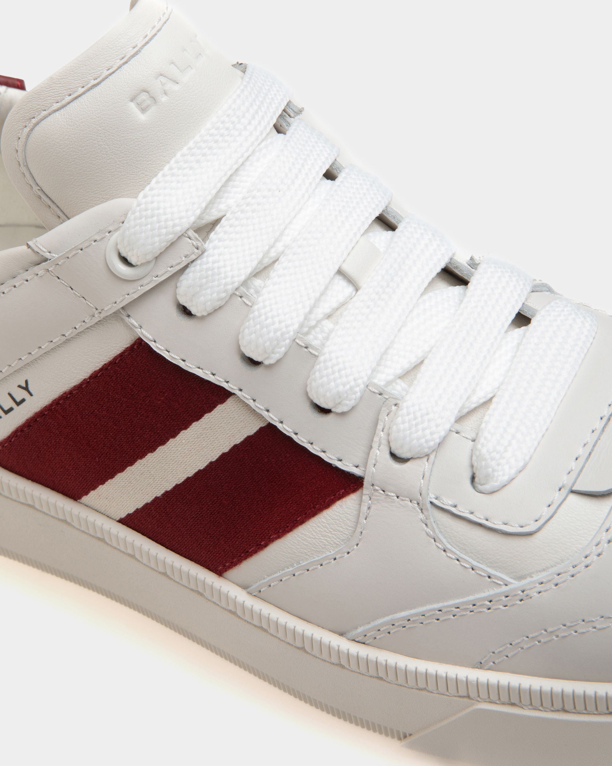 Raise Sneaker Aus Weißem Leder - Damen - Bally - 06