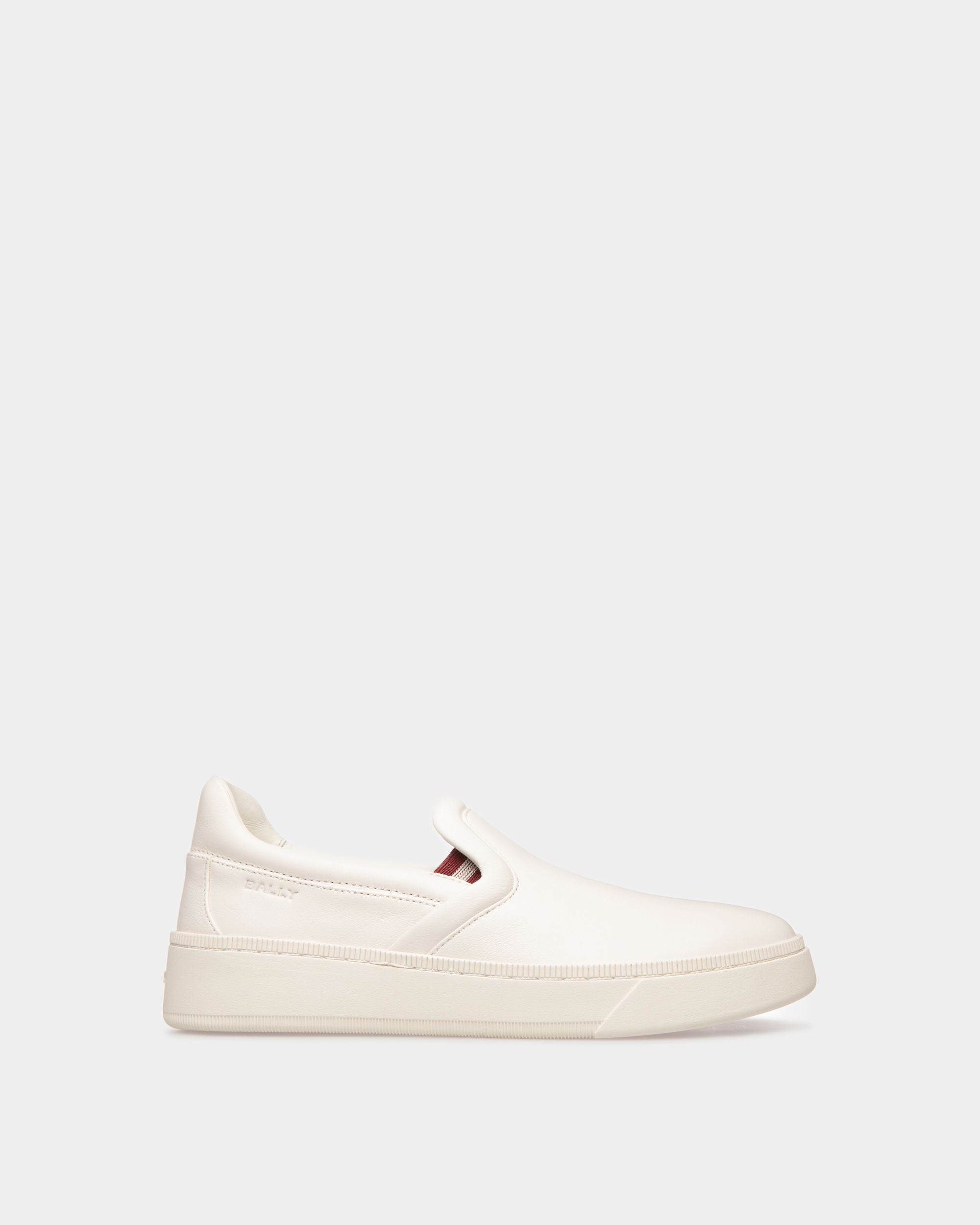 Raise Sneaker Aus Weißem Leder - Damen - Bally - 01