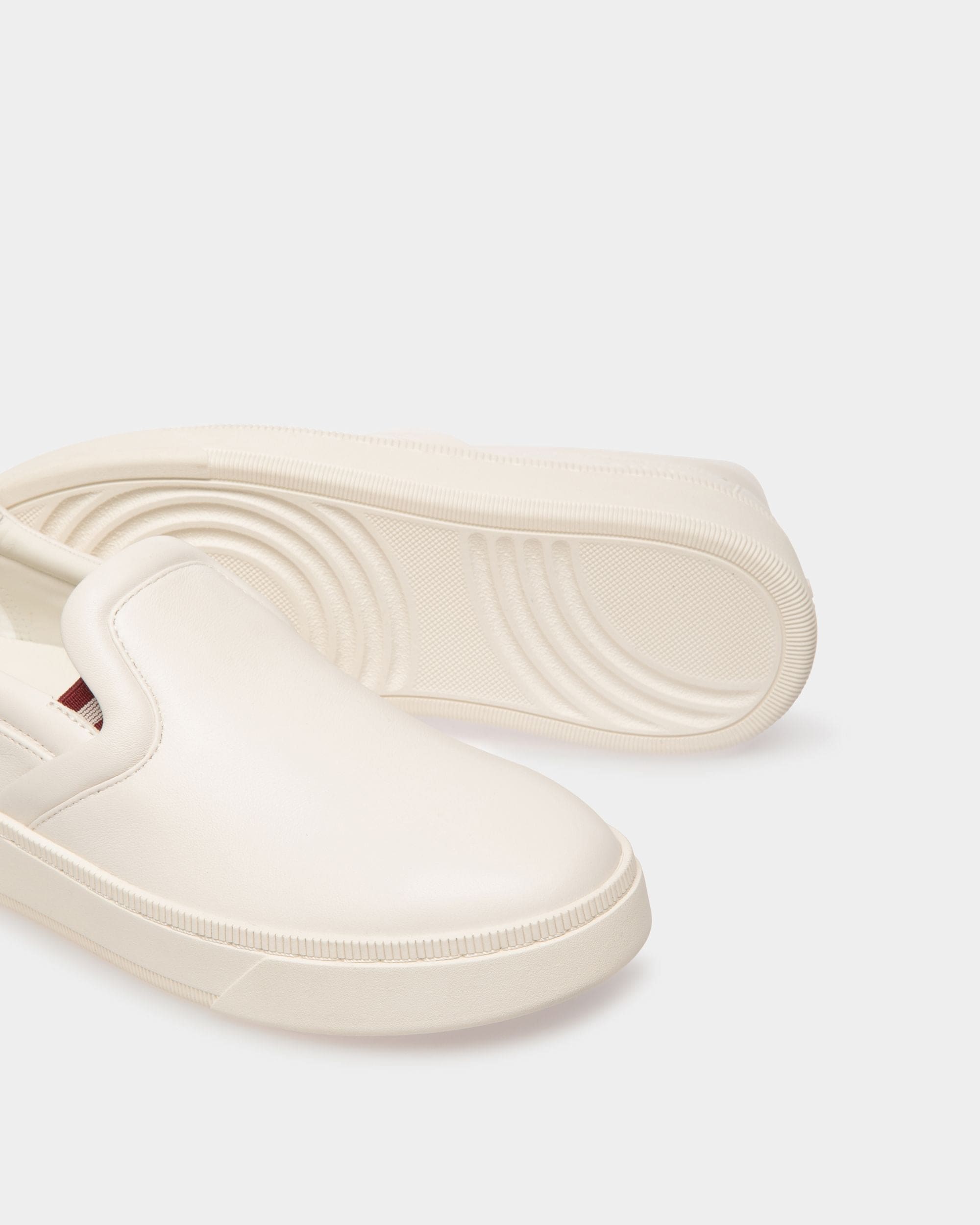 Raise Sneaker Aus Weißem Leder - Damen - Bally - 04