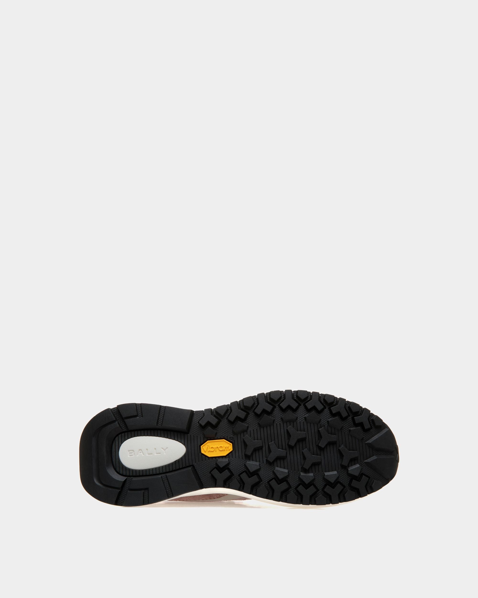 Outline | Low-Top Sneaker für Damen aus Strickgewebe in Flieder | Bally | Still Life Detail