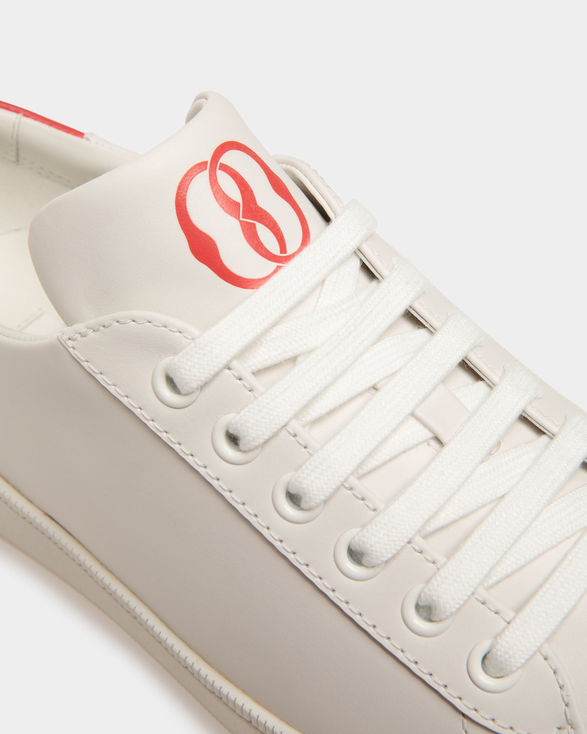 Raise Sneaker Aus Weißem Leder - Damen - Bally - 05