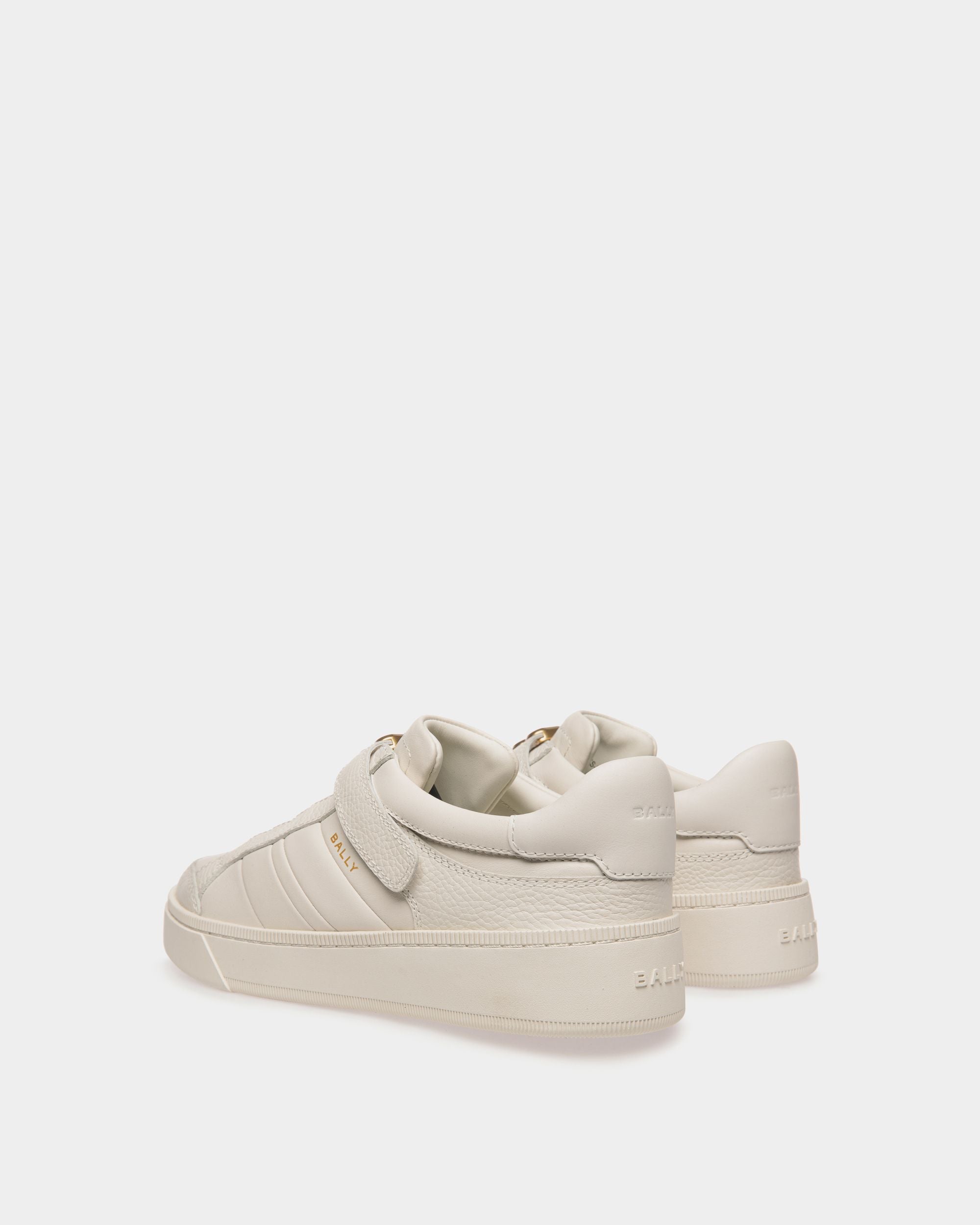 Raise Sneaker Aus Weißem Leder - Damen - Bally - 03