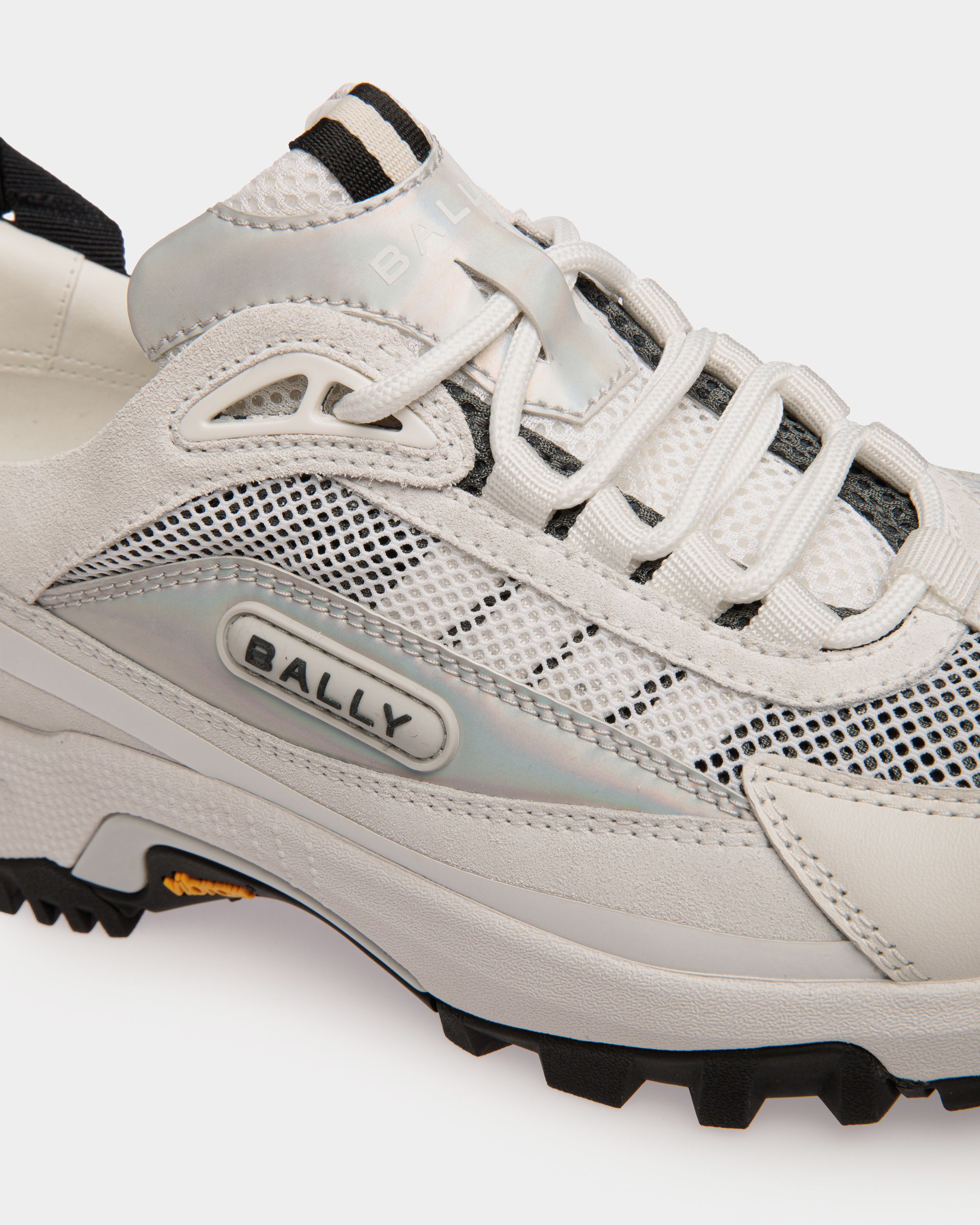 CVD Sneaker Aus Stoff In Weiß - Damen - Bally - 05