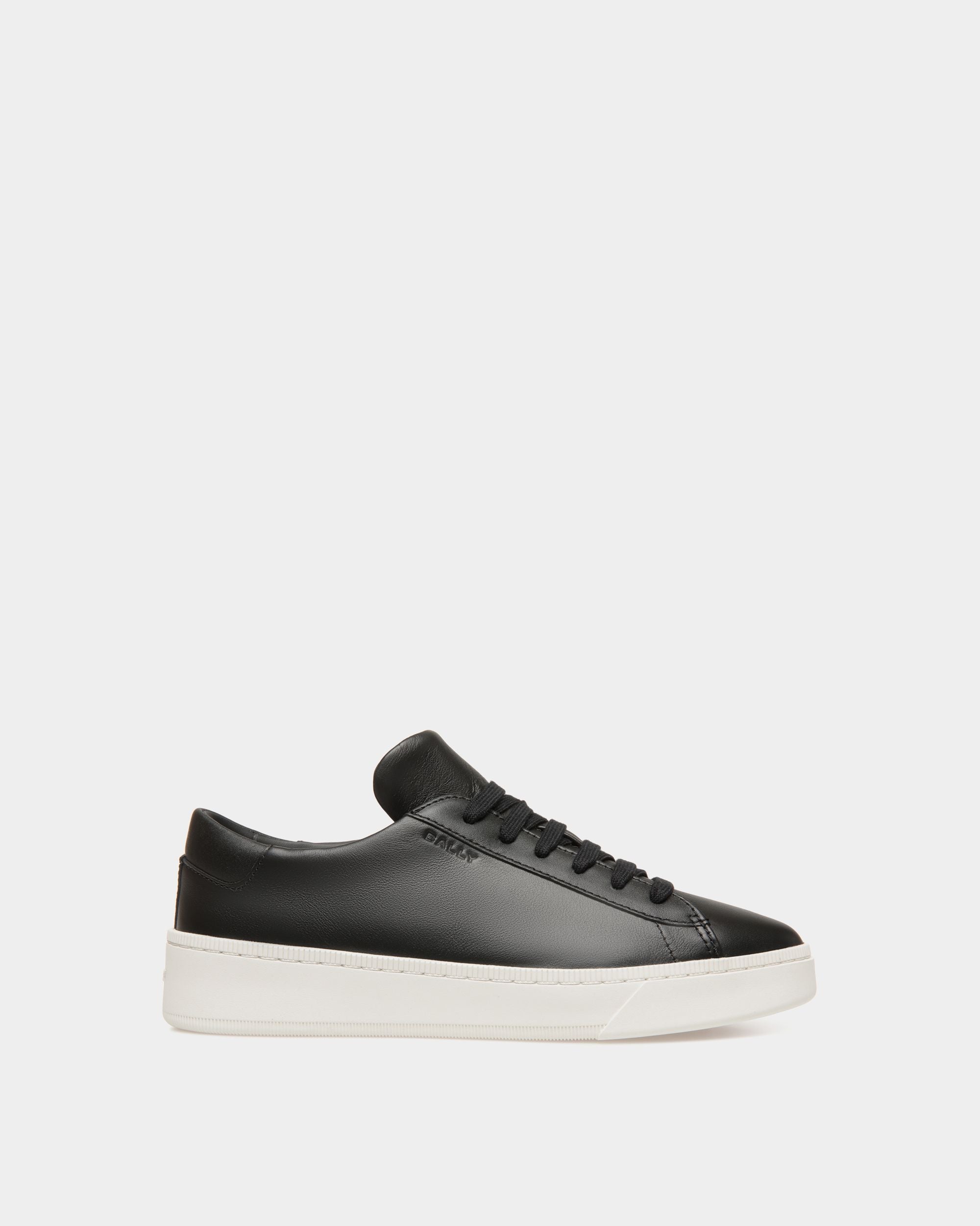 Raise Sneaker Aus Schwarzem Leder - Damen - Bally - 01