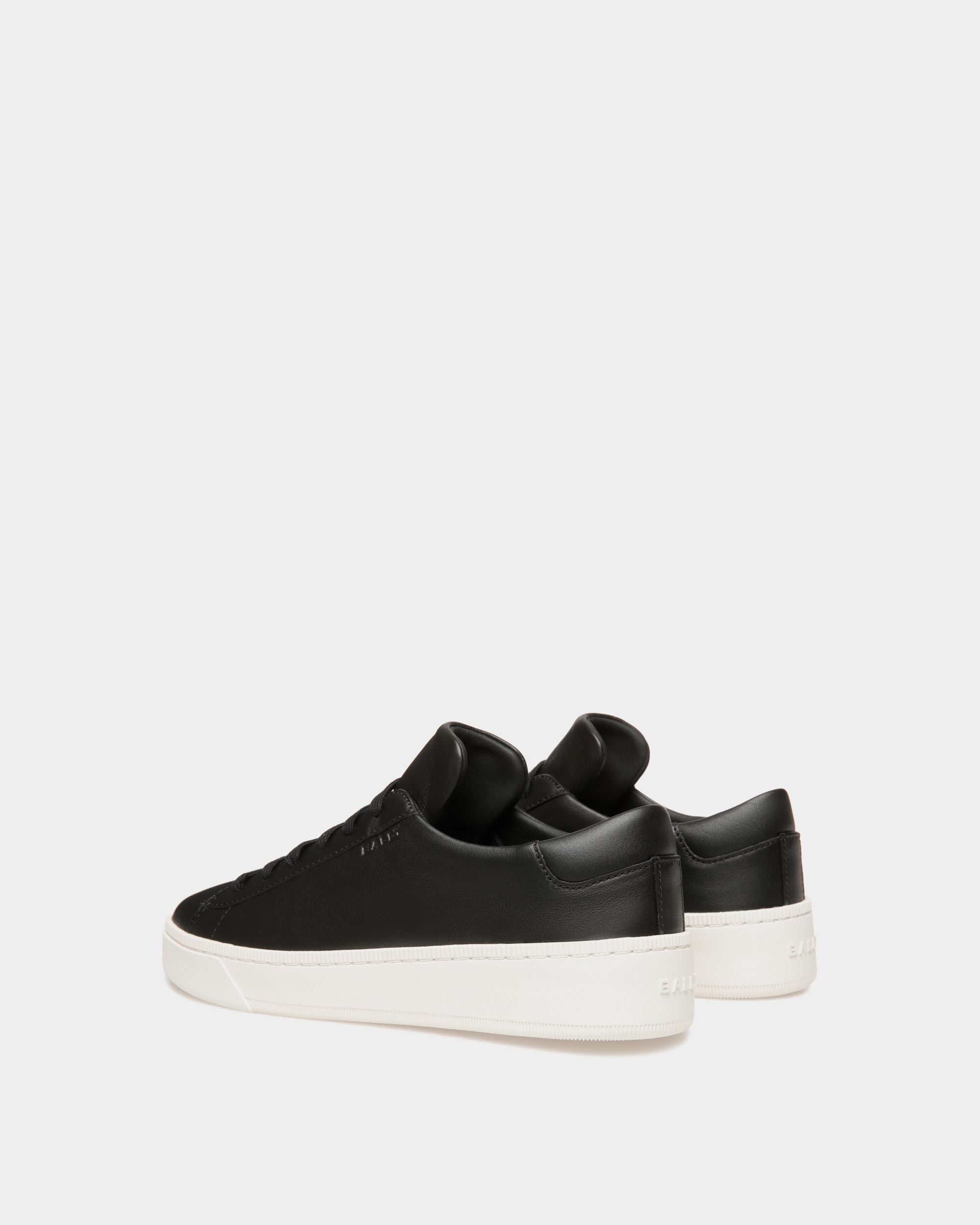 Raise Sneaker Aus Schwarzem Leder - Damen - Bally - 03