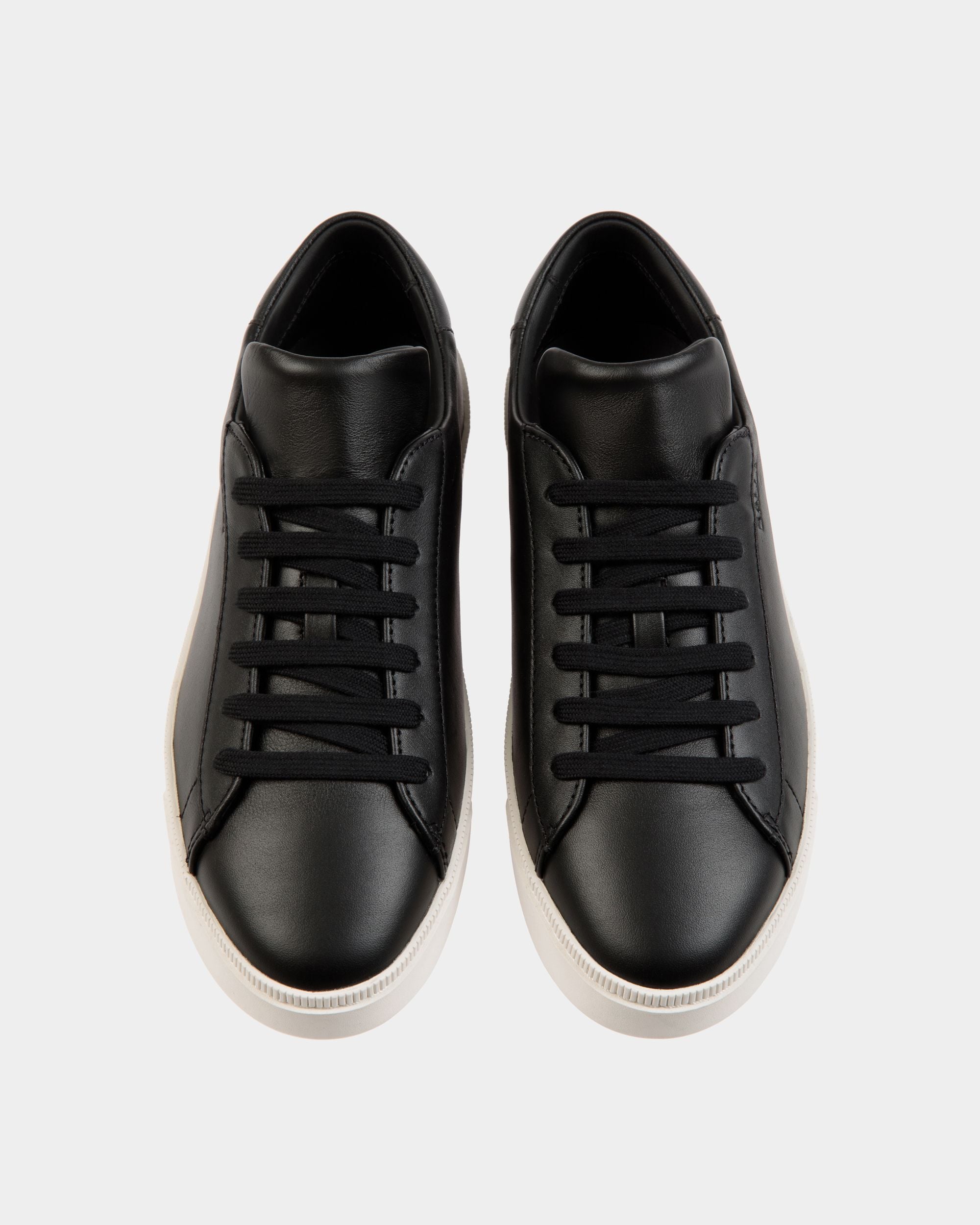 Raise Sneaker Aus Schwarzem Leder - Damen - Bally - 04