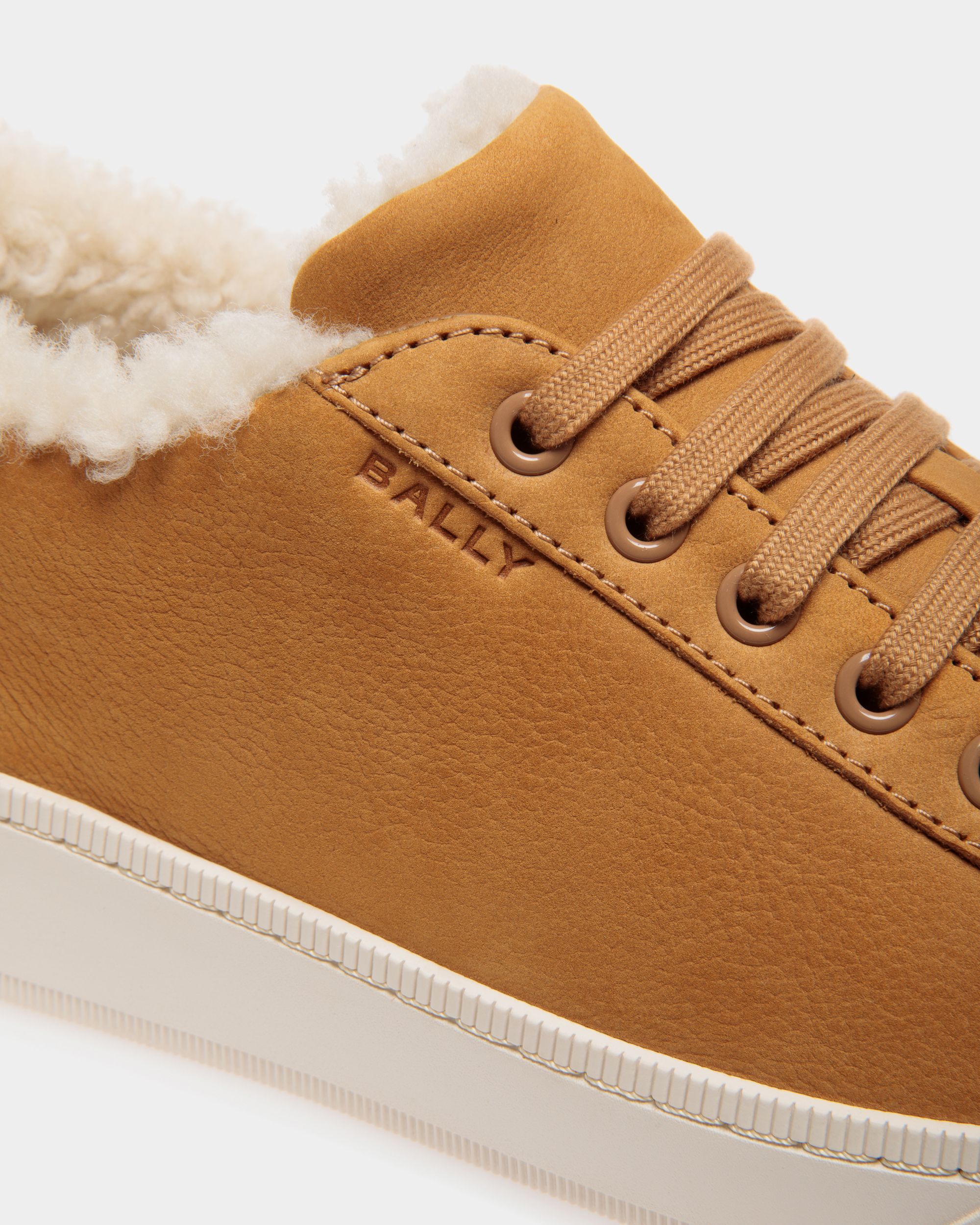 Raise Sneaker In Brown Leather - Damen - Bally - 05