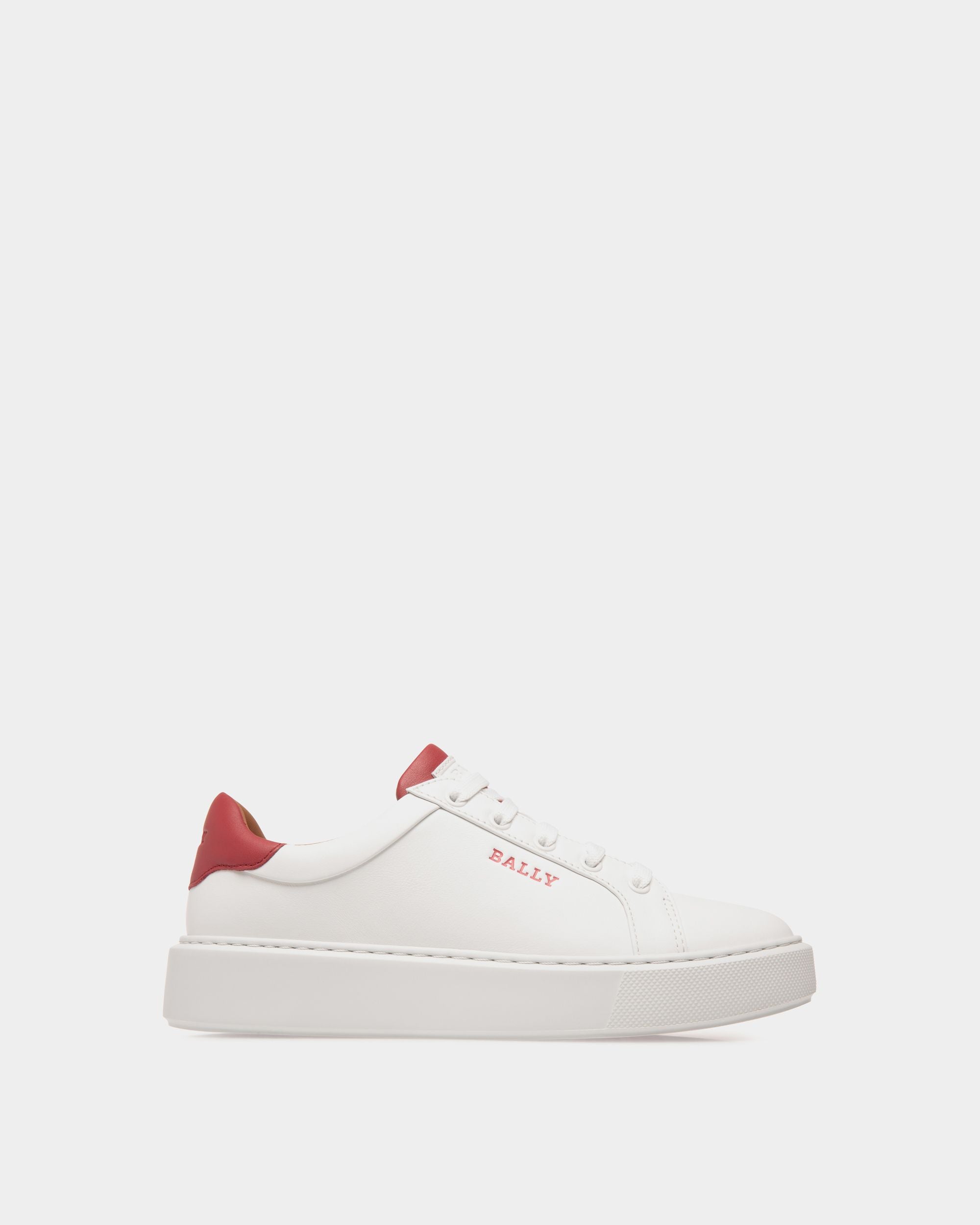 Sneaker In White Leather - Damen - Bally - 01