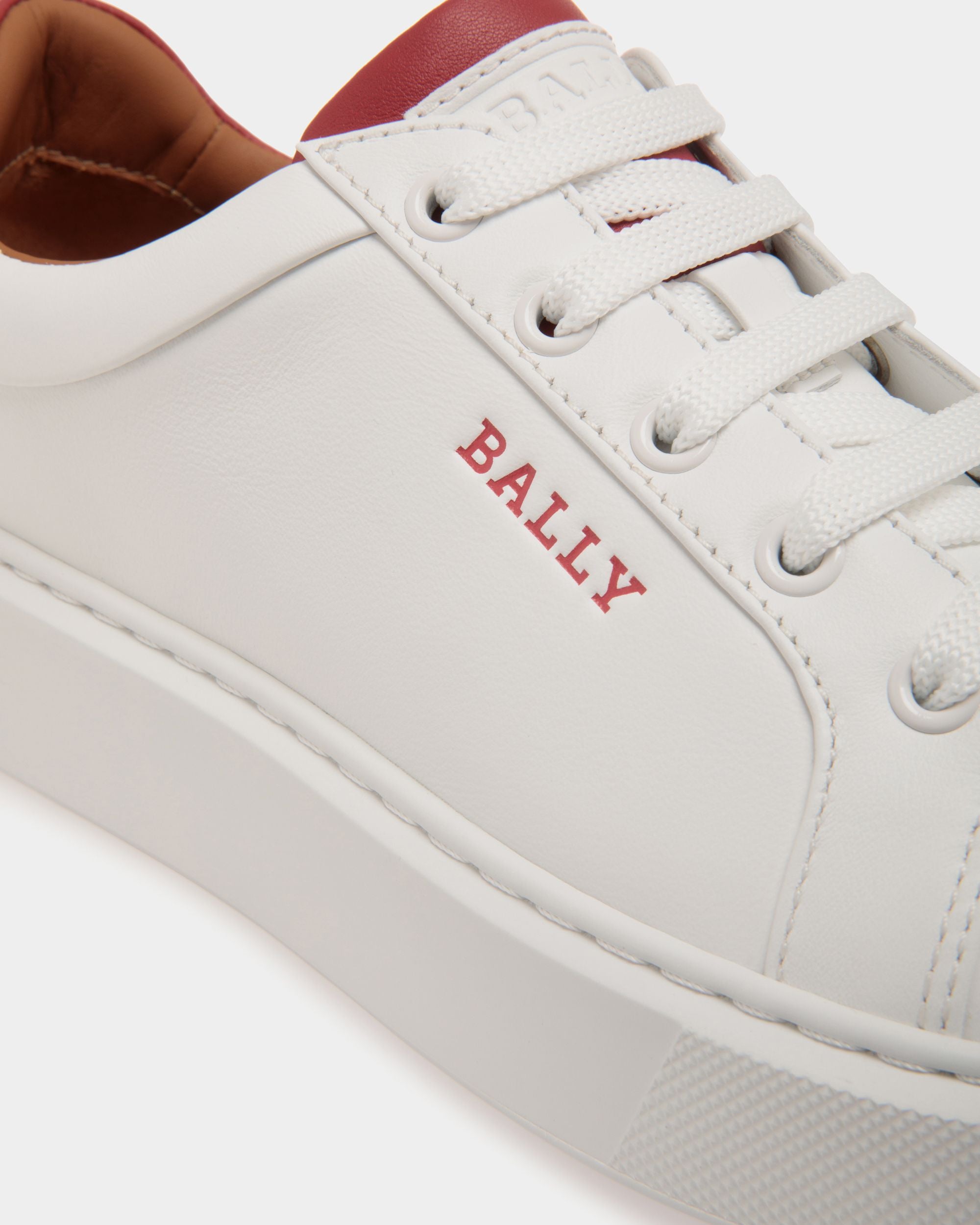 Sneaker In White Leather - Damen - Bally - 05