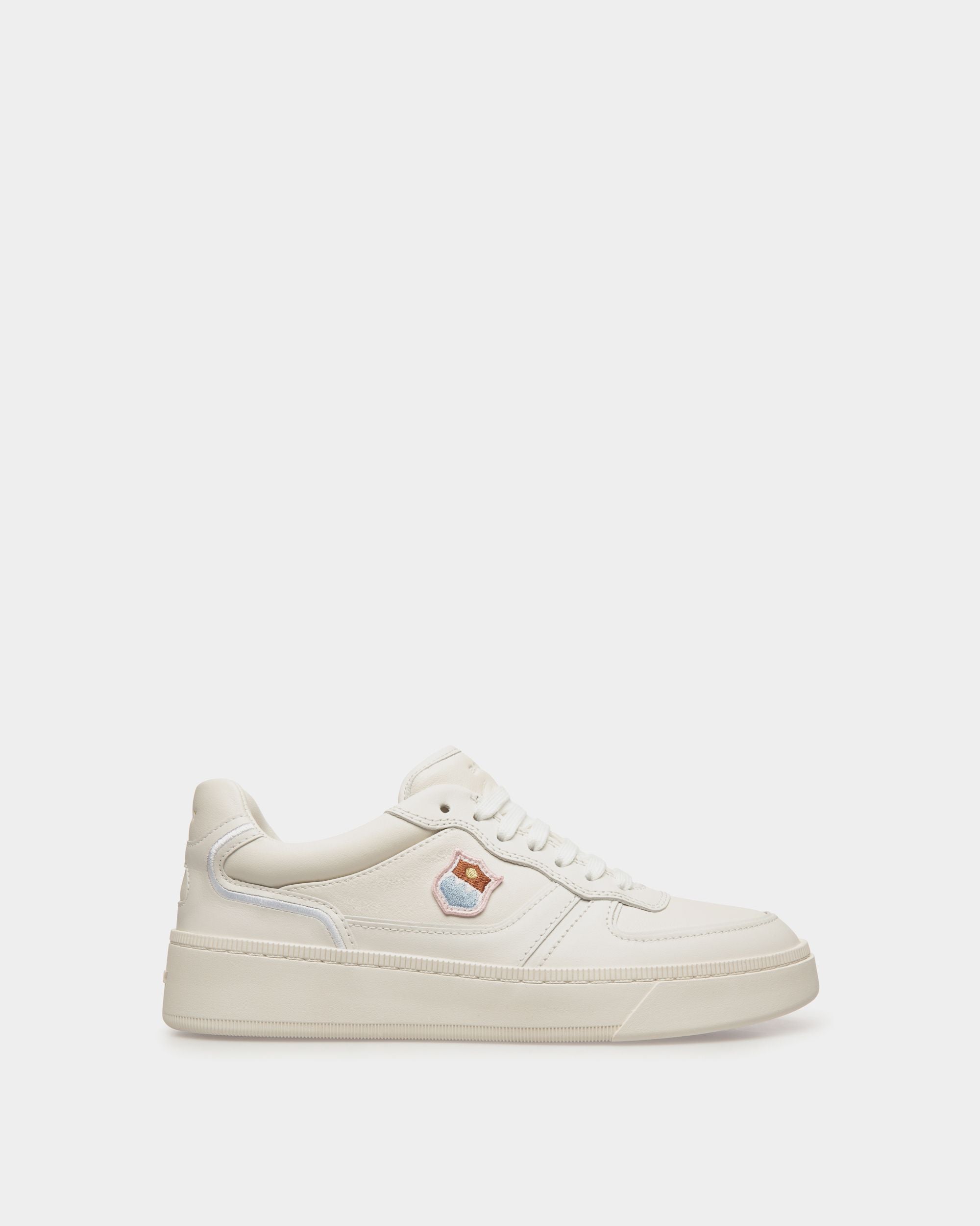 Raise Sneaker Aus Leder In Weiß - Damen - Bally - 01