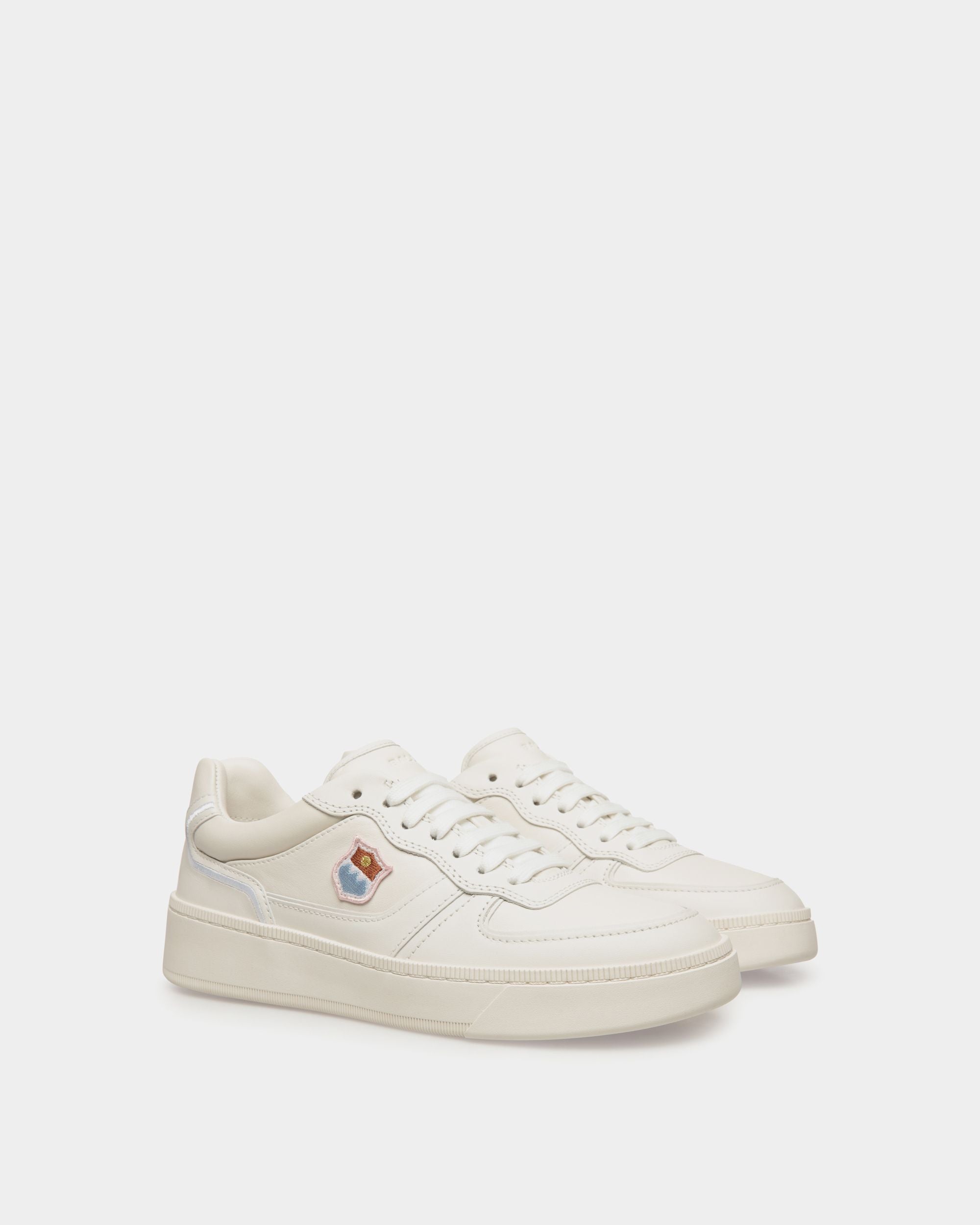 Raise Sneaker Aus Leder In Weiß - Damen - Bally - 02