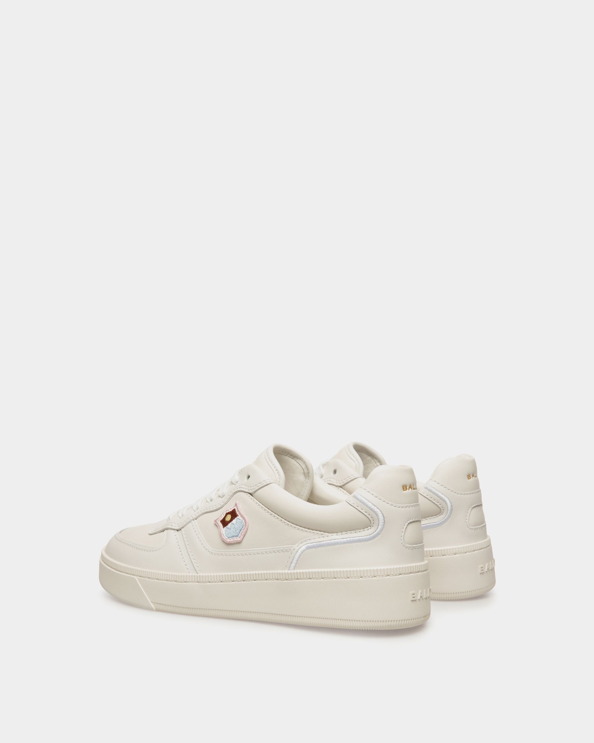 Raise Sneaker Aus Leder In Weiß - Damen - Bally - 03