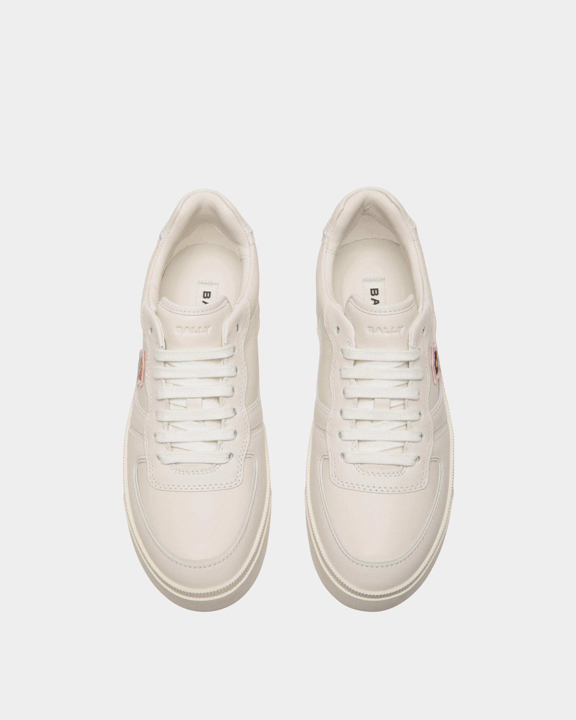 Raise Sneaker Aus Leder In Weiß - Damen - Bally - 04