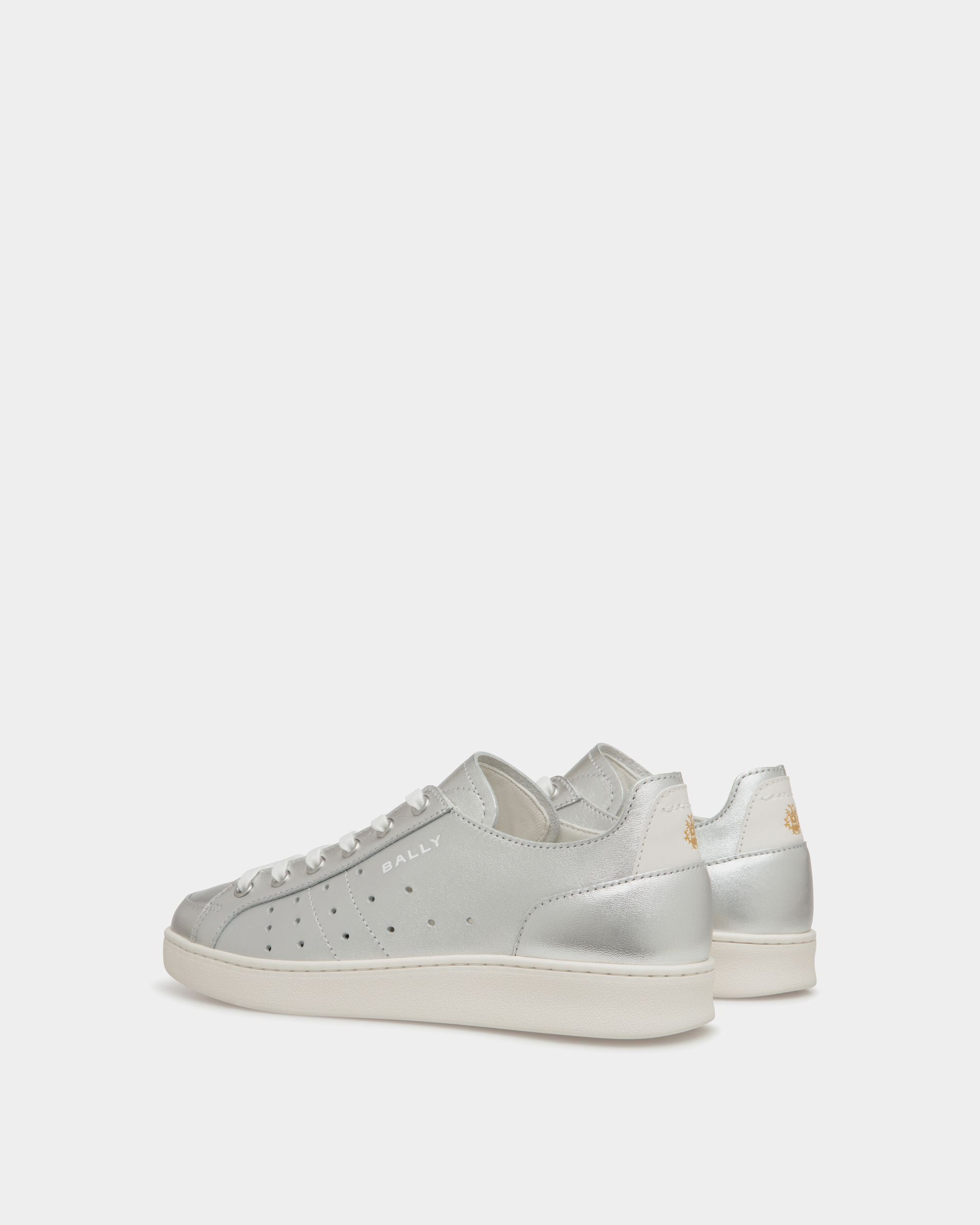 Tennis Sneaker In White Leather - Damen - Bally - 03