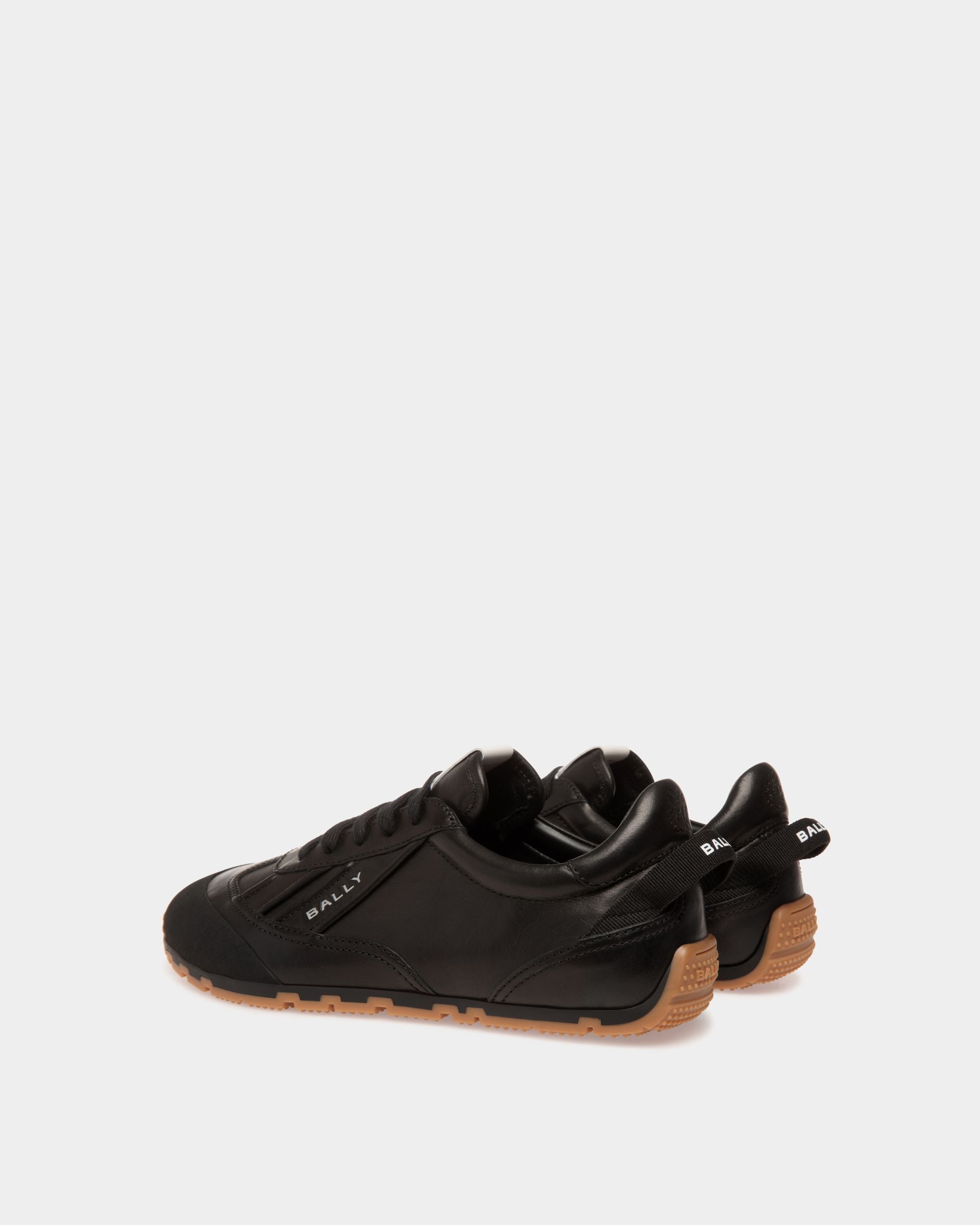 Quarry Sneaker Aus Schwarzem Leder - Damen - Bally - 03