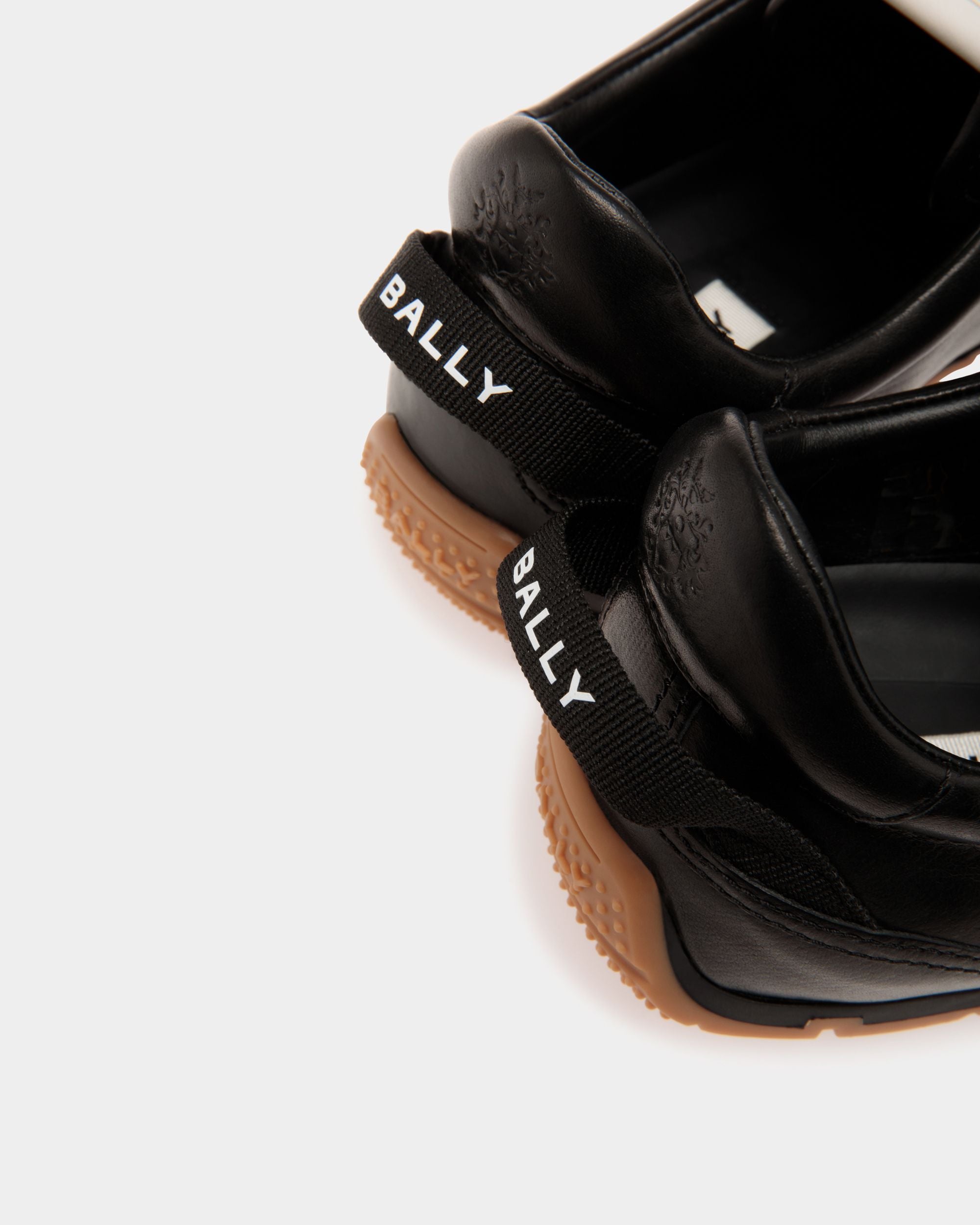 Quarry Sneaker Aus Schwarzem Leder - Damen - Bally - 05