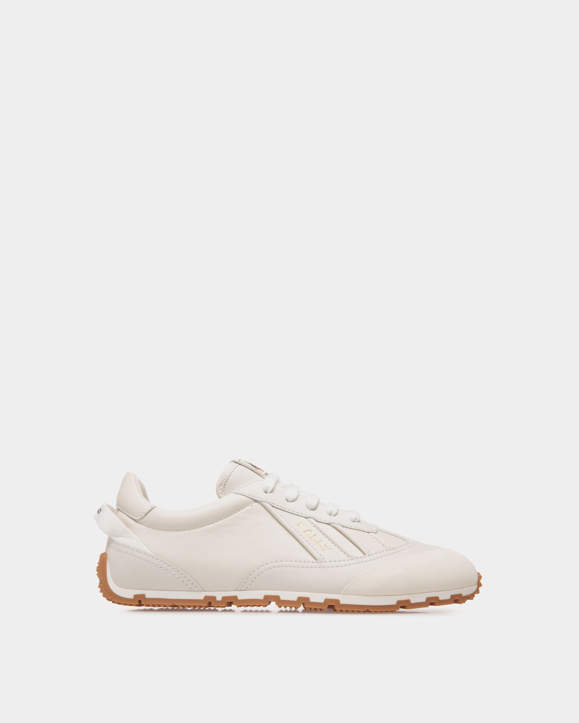 Quarry Sneaker Aus Weißem Leder - Damen - Bally - 01
