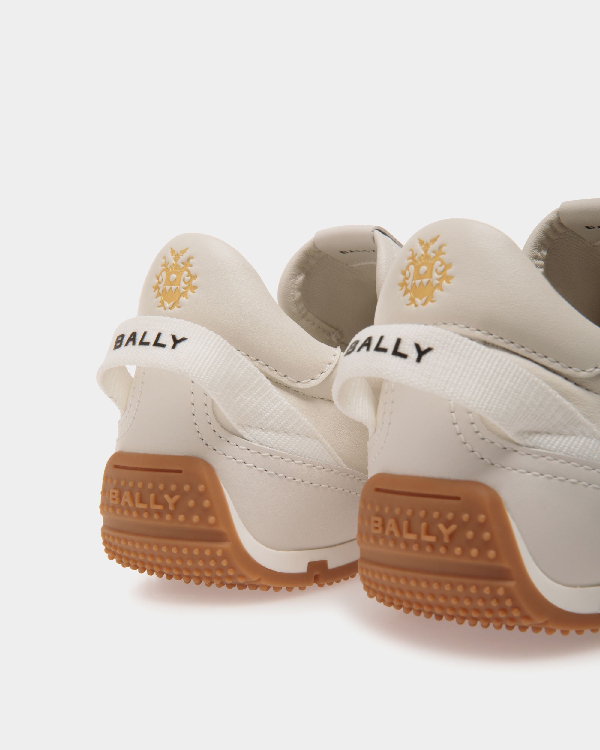 Quarry Sneaker Aus Weißem Leder - Damen - Bally - 05