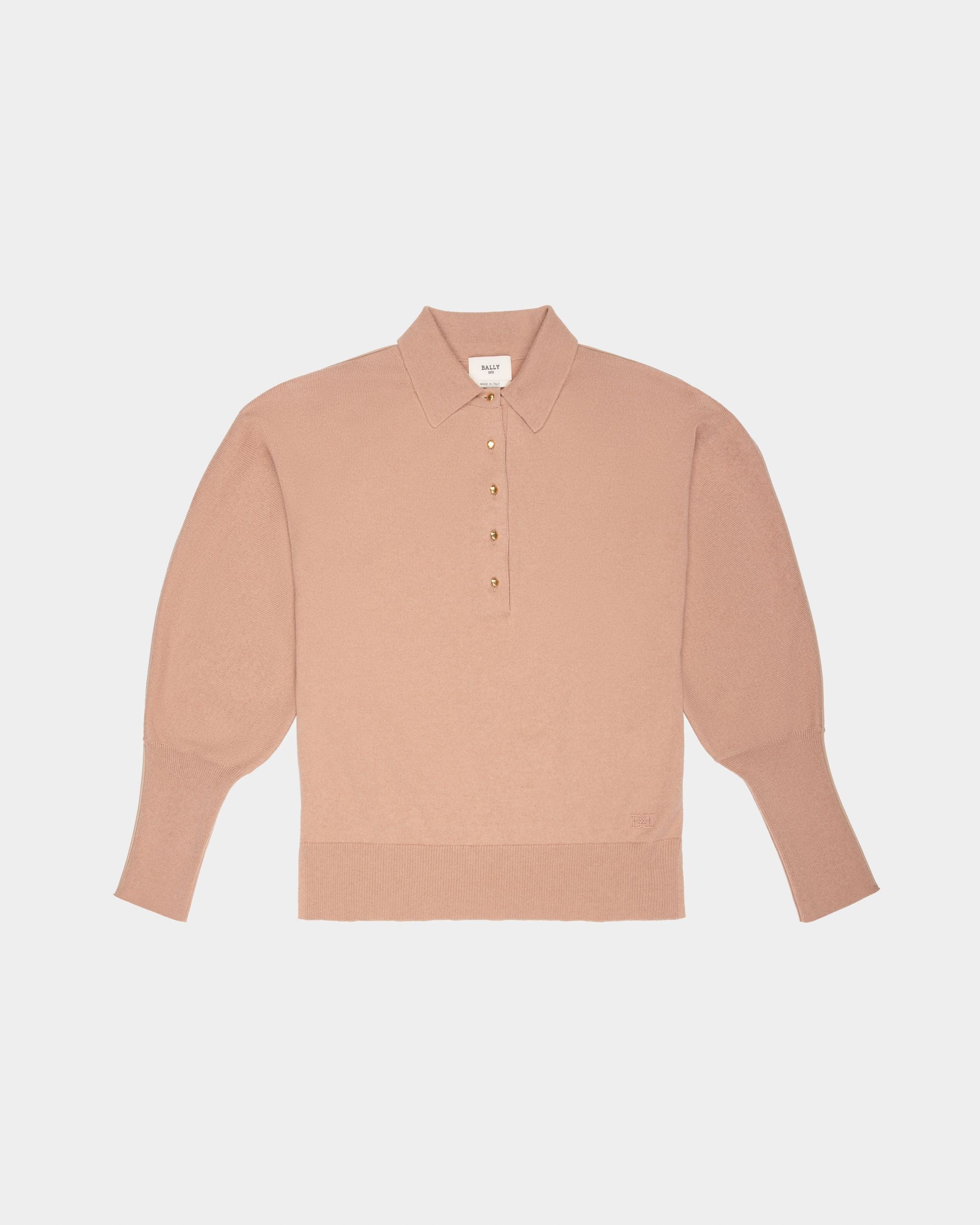 Pullover Aus Rosafarbenem Kaschmir - Damen - Bally - 01
