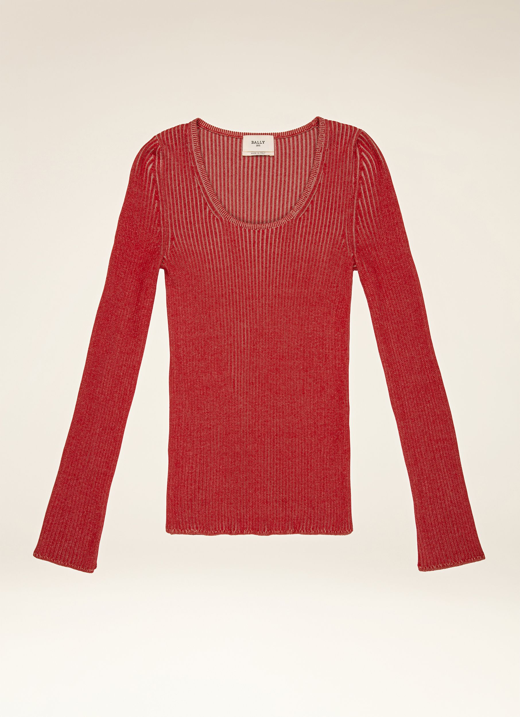 Gerippter Pullover - Damen - Bally - 01
