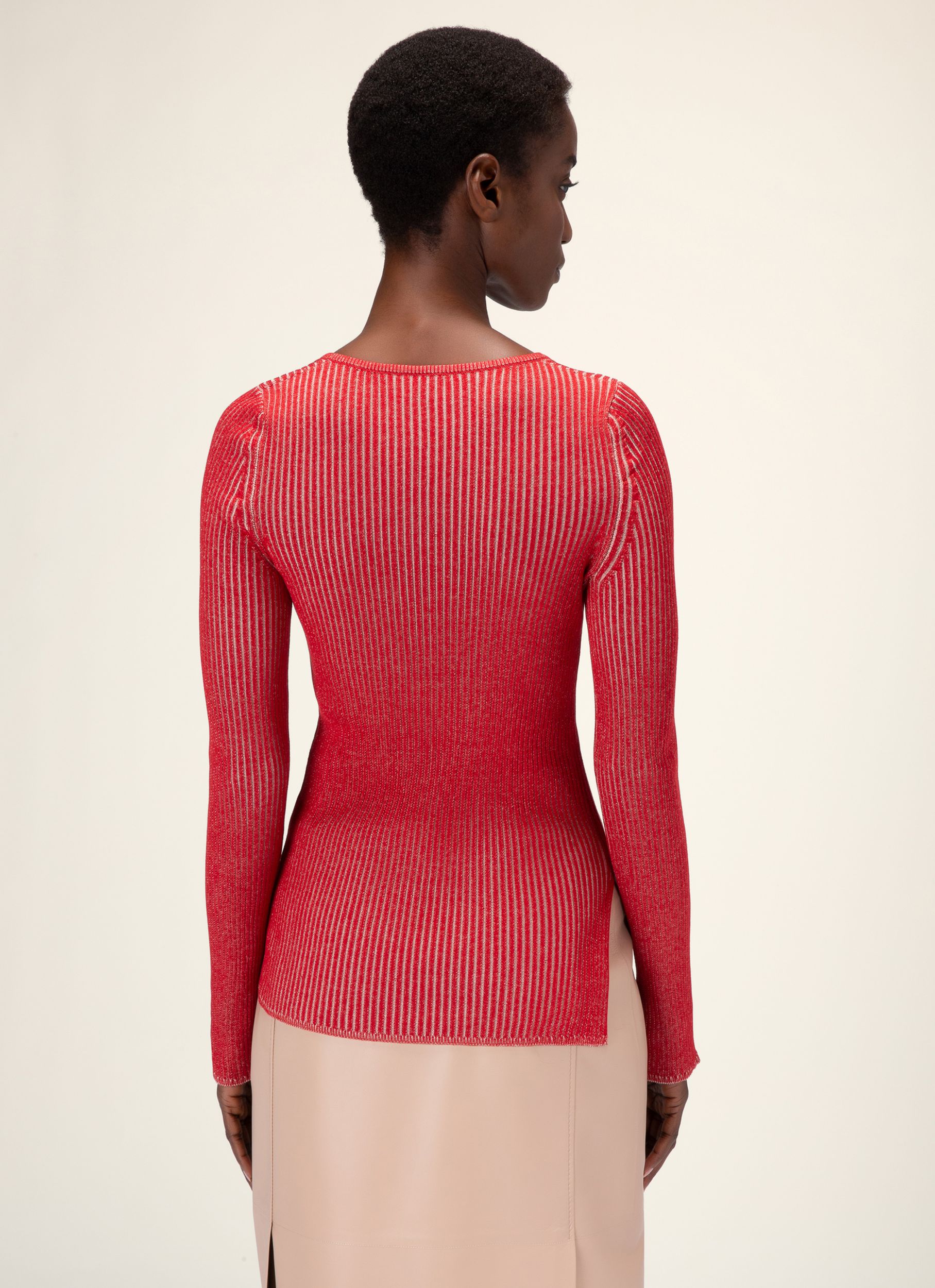 Gerippter Pullover - Damen - Bally - 04