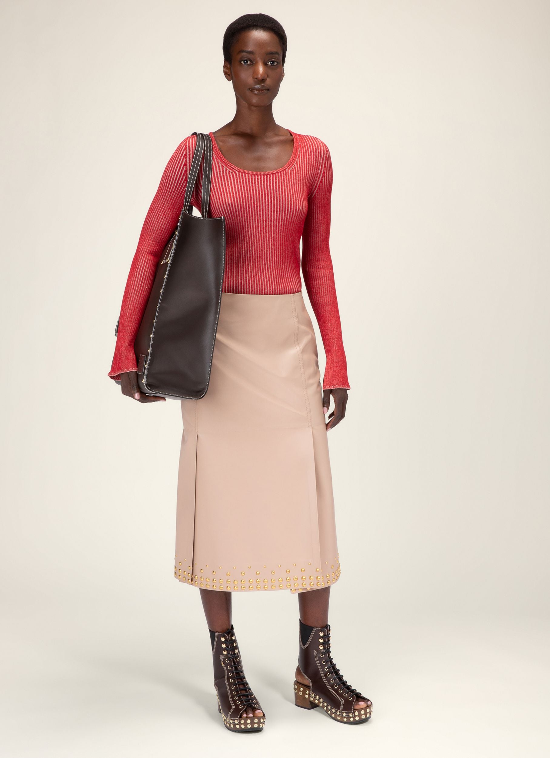 Gerippter Pullover - Damen - Bally - 05
