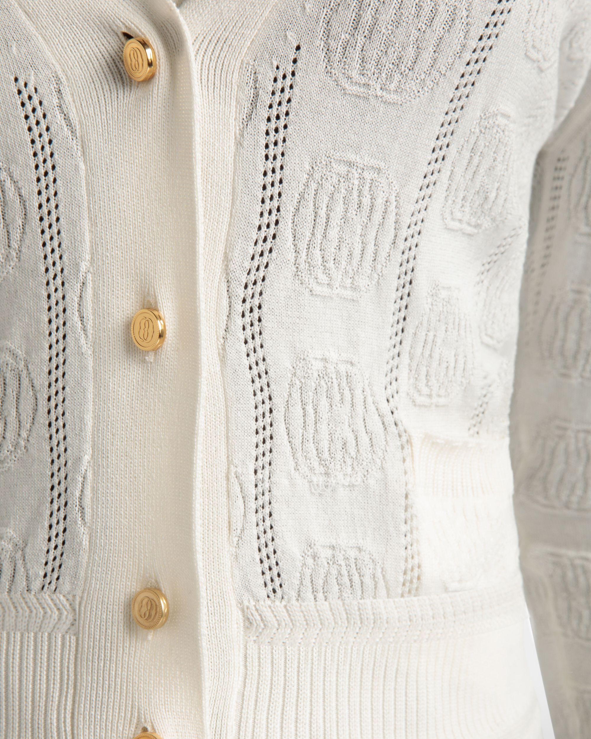 Cardigan Aus Seidenmischung In Beige - Damen - Bally - 04