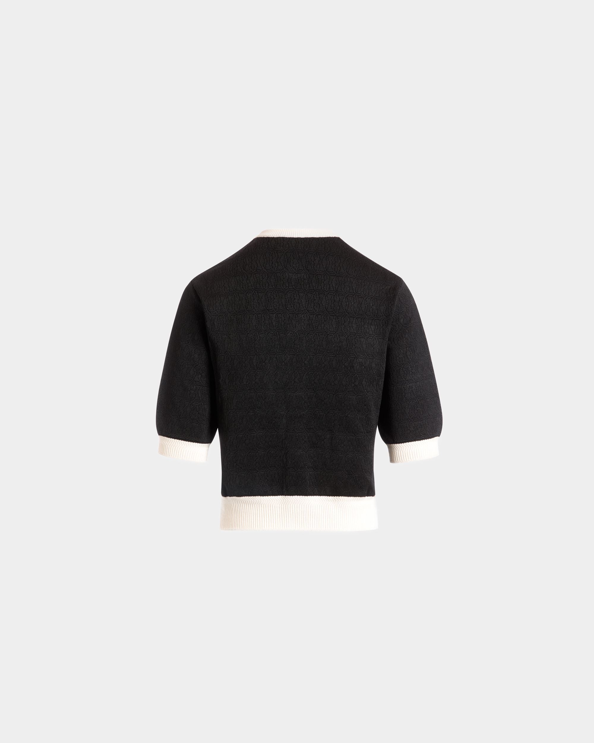 Cardigan Aus Strickgewebe In Schwarz - Damen - Bally - 03