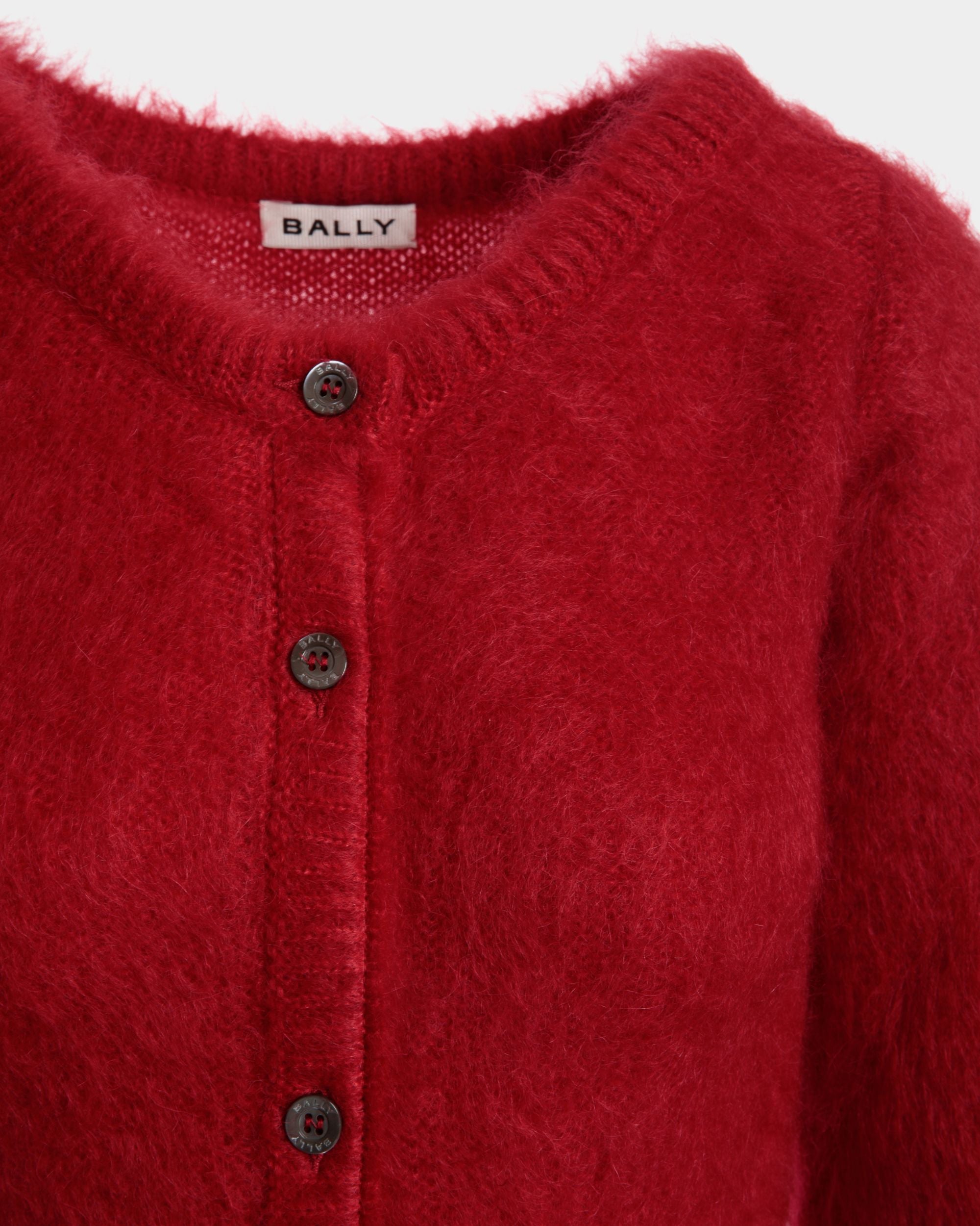 Kleid Aus Mohair In Rot - Damen - Bally - 02