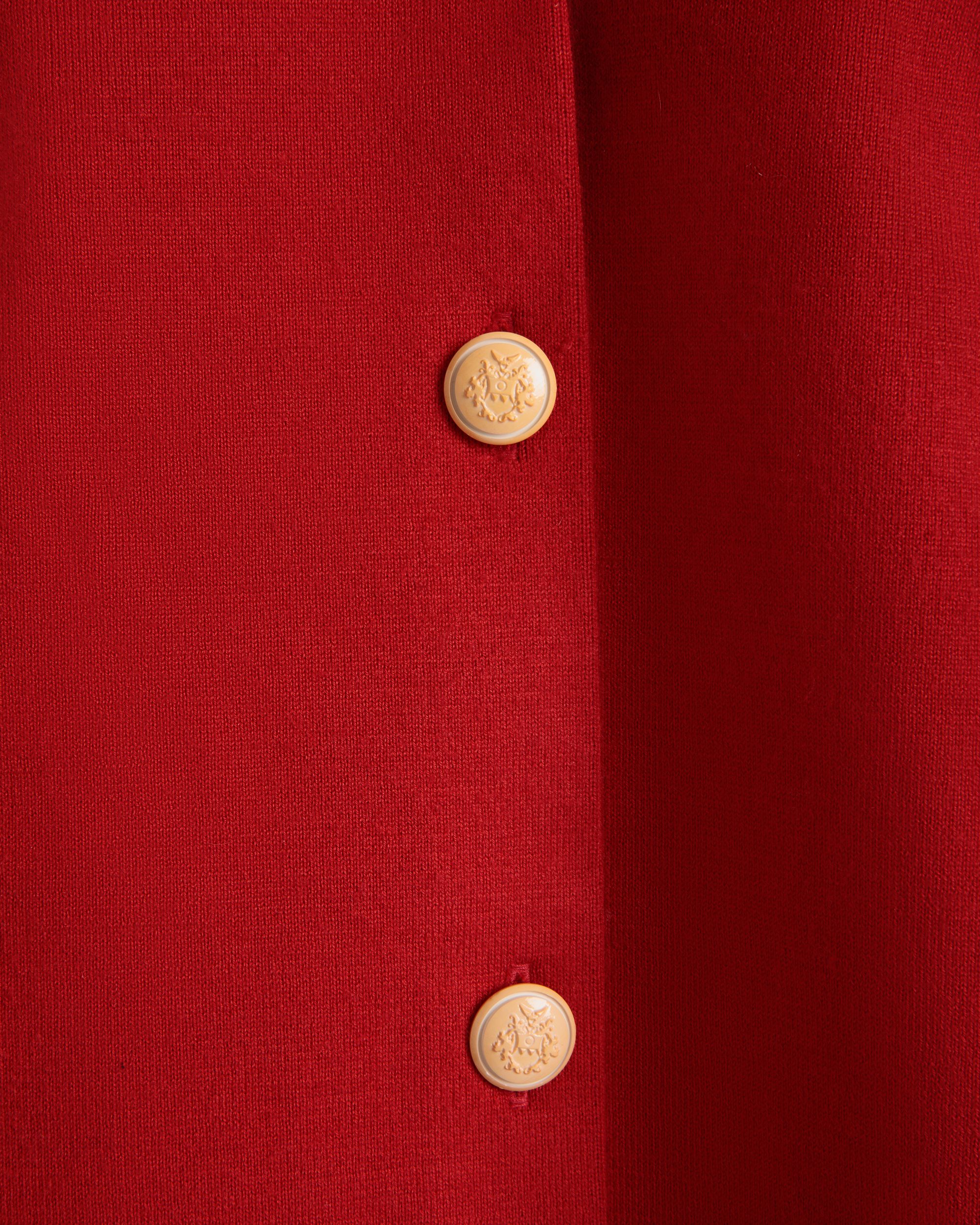 Cardigan Aus Einer Mischung Aus Roter Wolle Und Seide - Damen - Bally - 04
