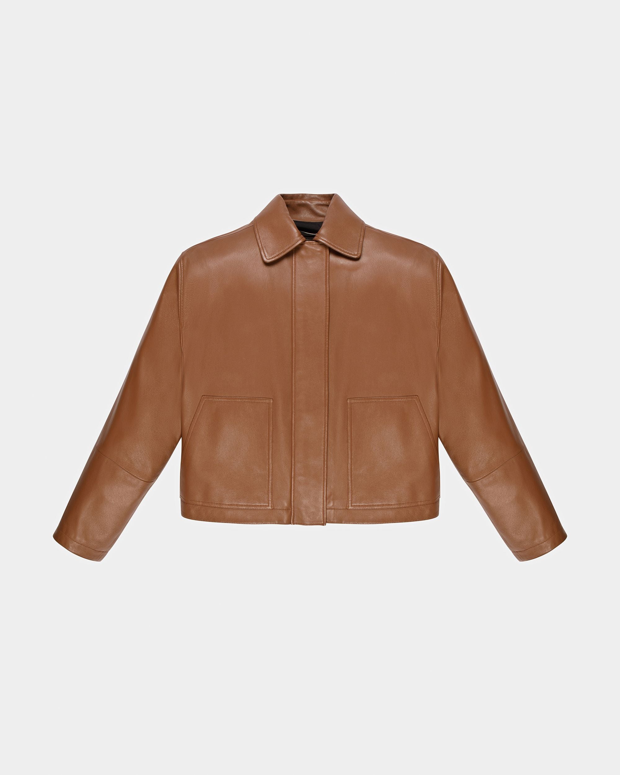 Lederjacke In Braun - Damen - Bally - 05