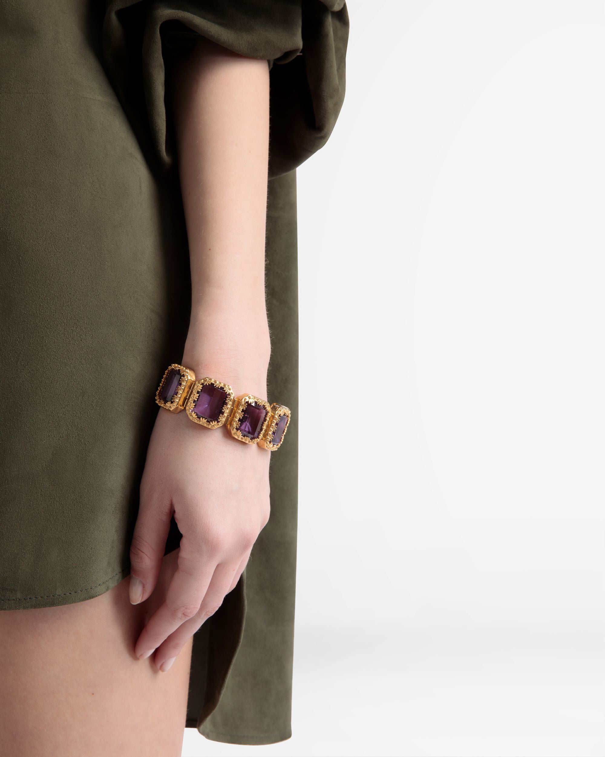 Cocktail-Armband In Amethyst - Damen - Bally - 02