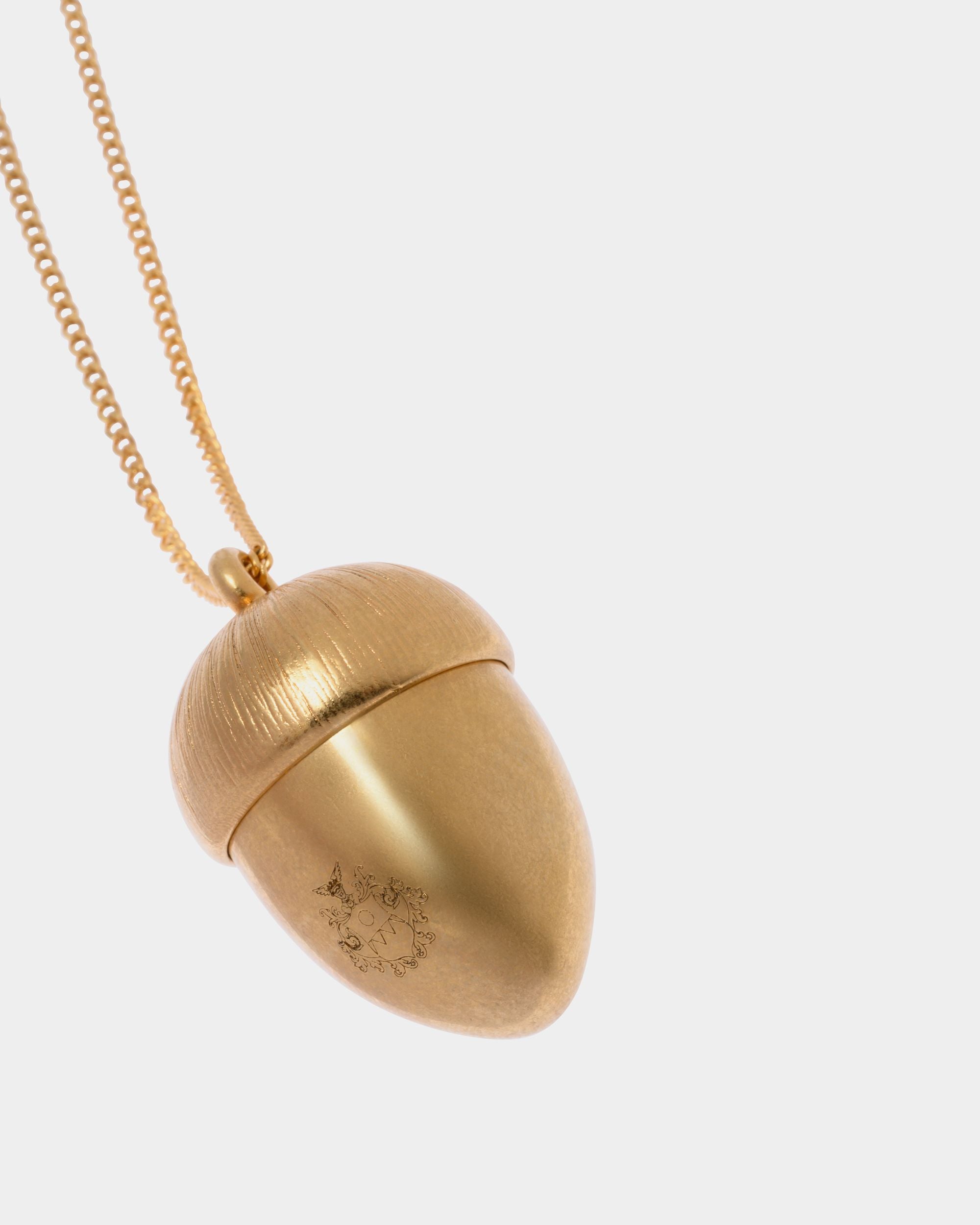 Halskette Swissness Aus Eco Brass In Gold - Damen - Bally - 01