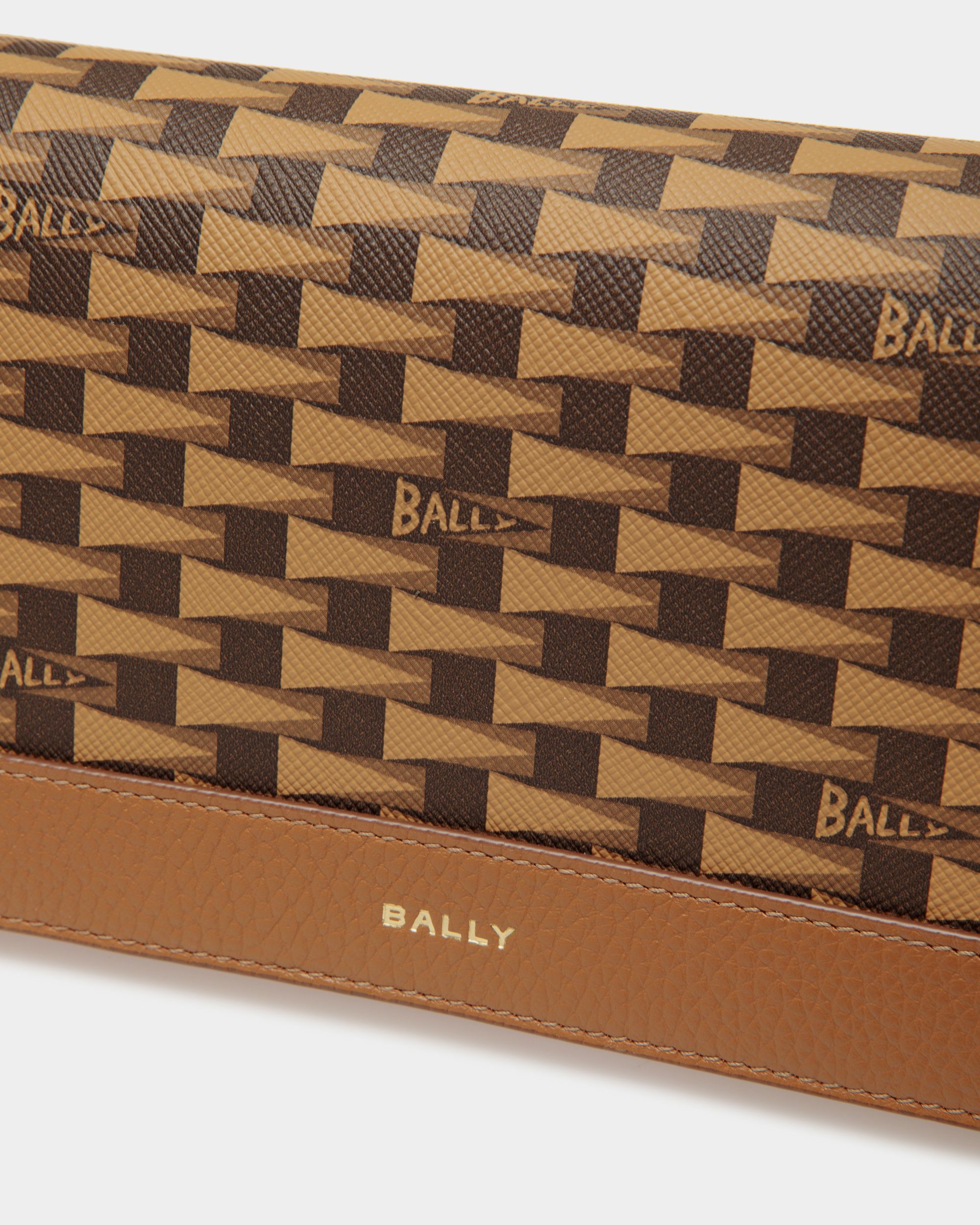 Pennant Klassische Geldbörse Aus TPU In Desert - Damen - Bally - 04