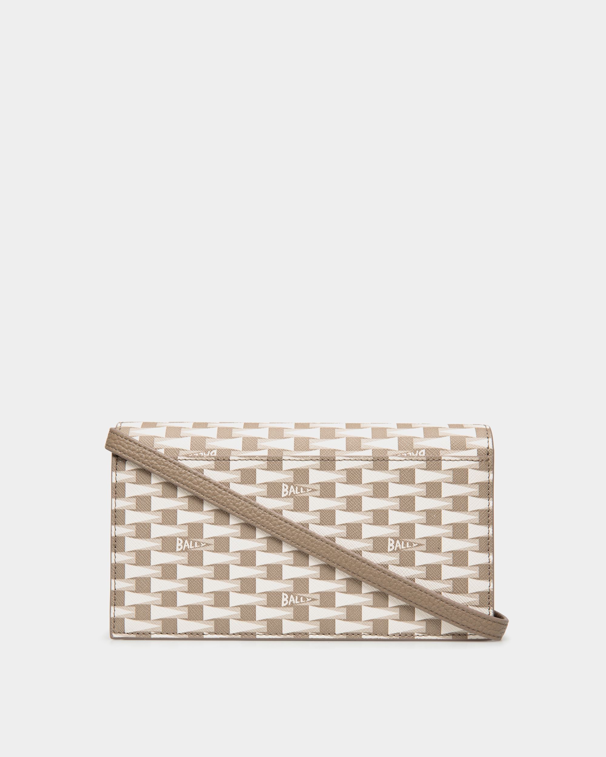 Pennant Klassische Geldbörse In Taupe Aus TPU - Damen - Bally - 02
