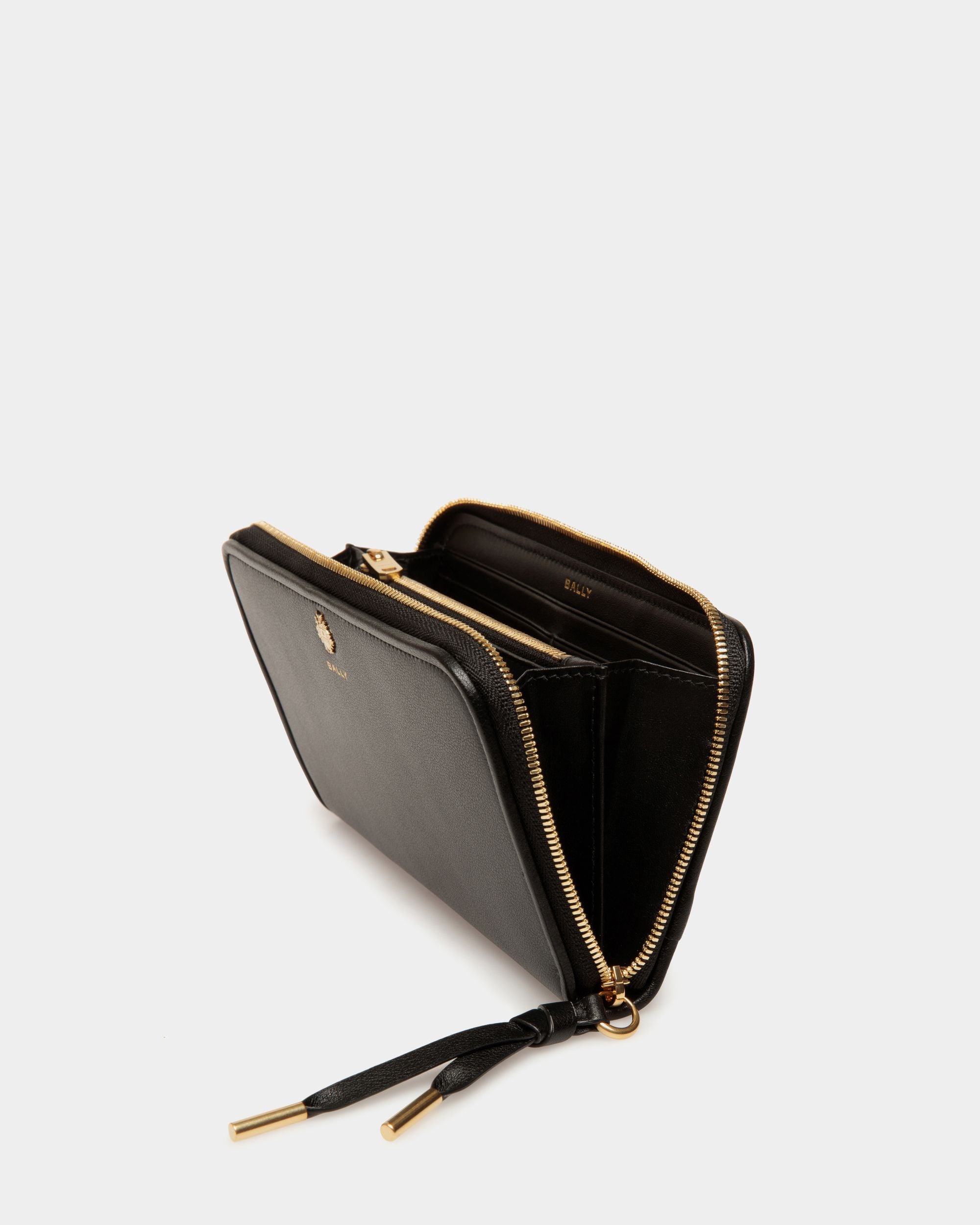 Lange Geldbörse Bally Essential Aus Leder In Schwarz - Damen - Bally - 03