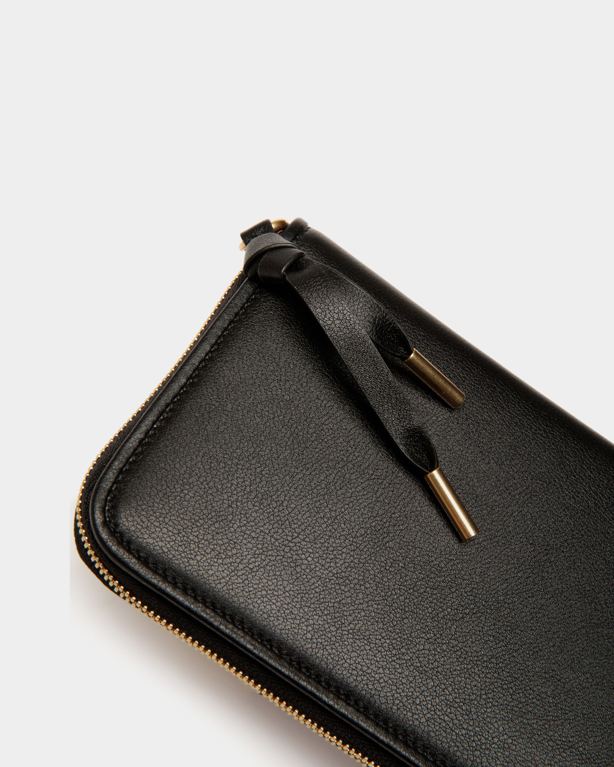 Lange Geldbörse Bally Essential Aus Leder In Schwarz - Damen - Bally - 05