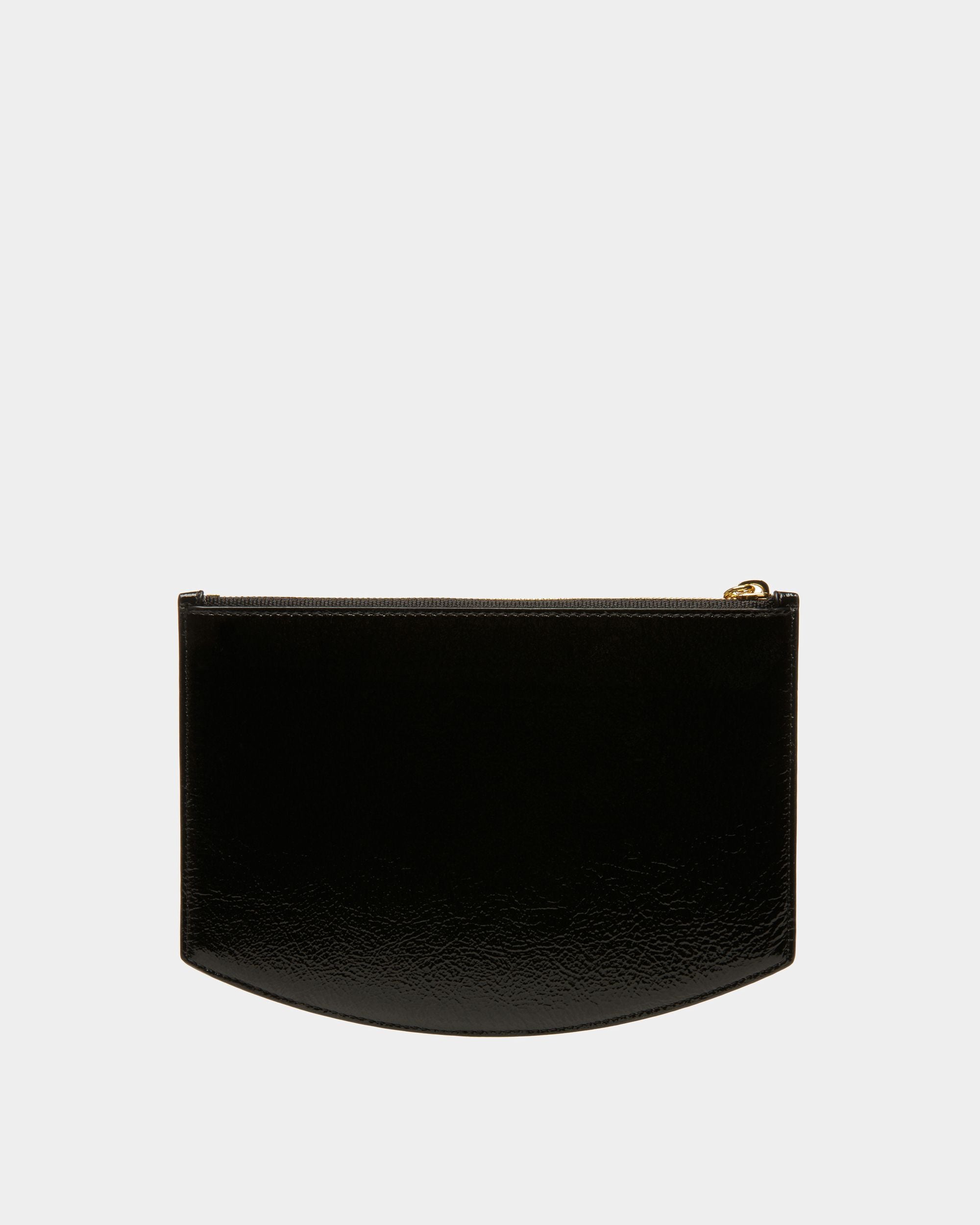 Block Pochette Aus Leder In Schwarz - Damen - Bally - 02