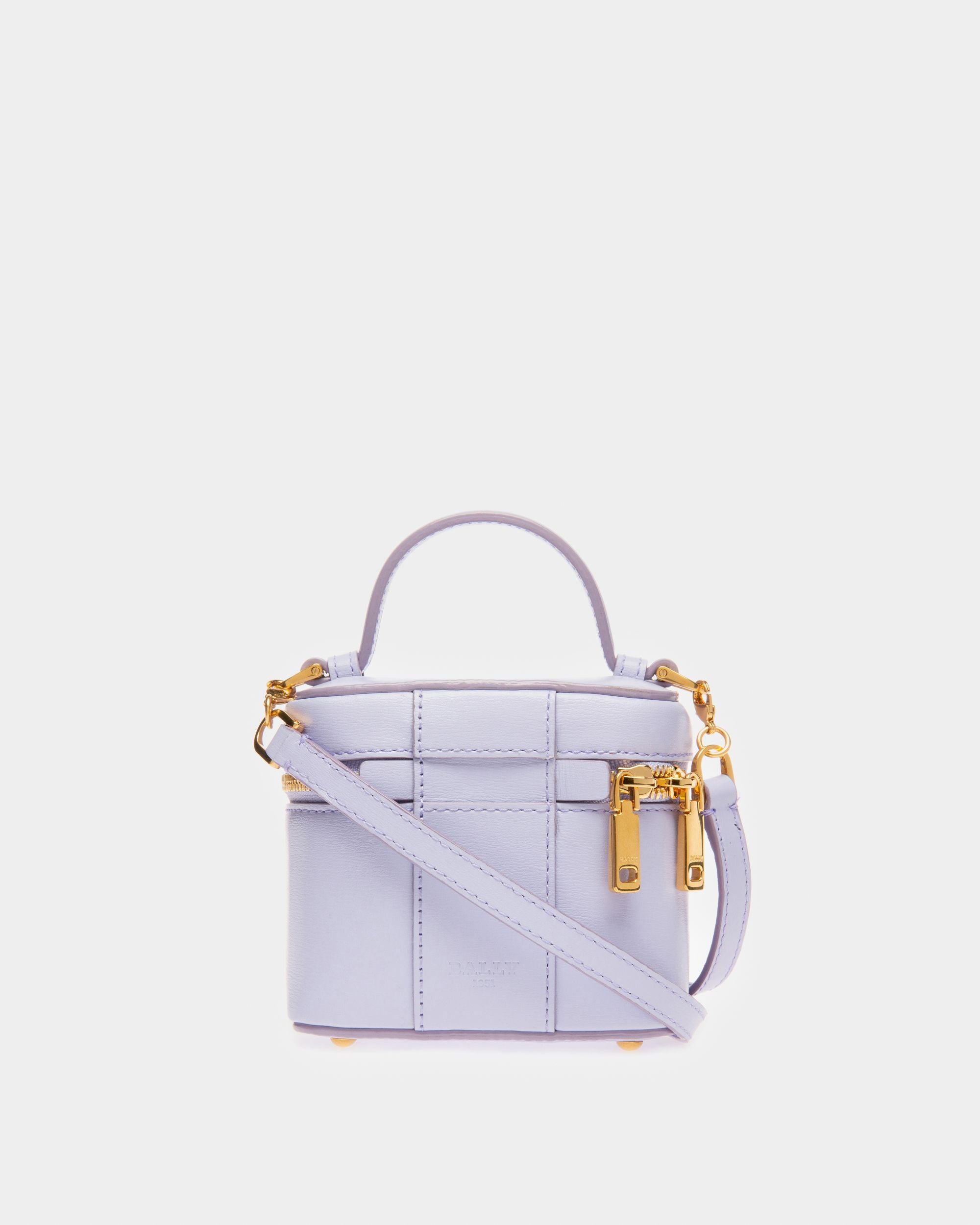 Beys Kosmetiktasche Aus Fliederfarbenem Leder - Damen - Bally - 03